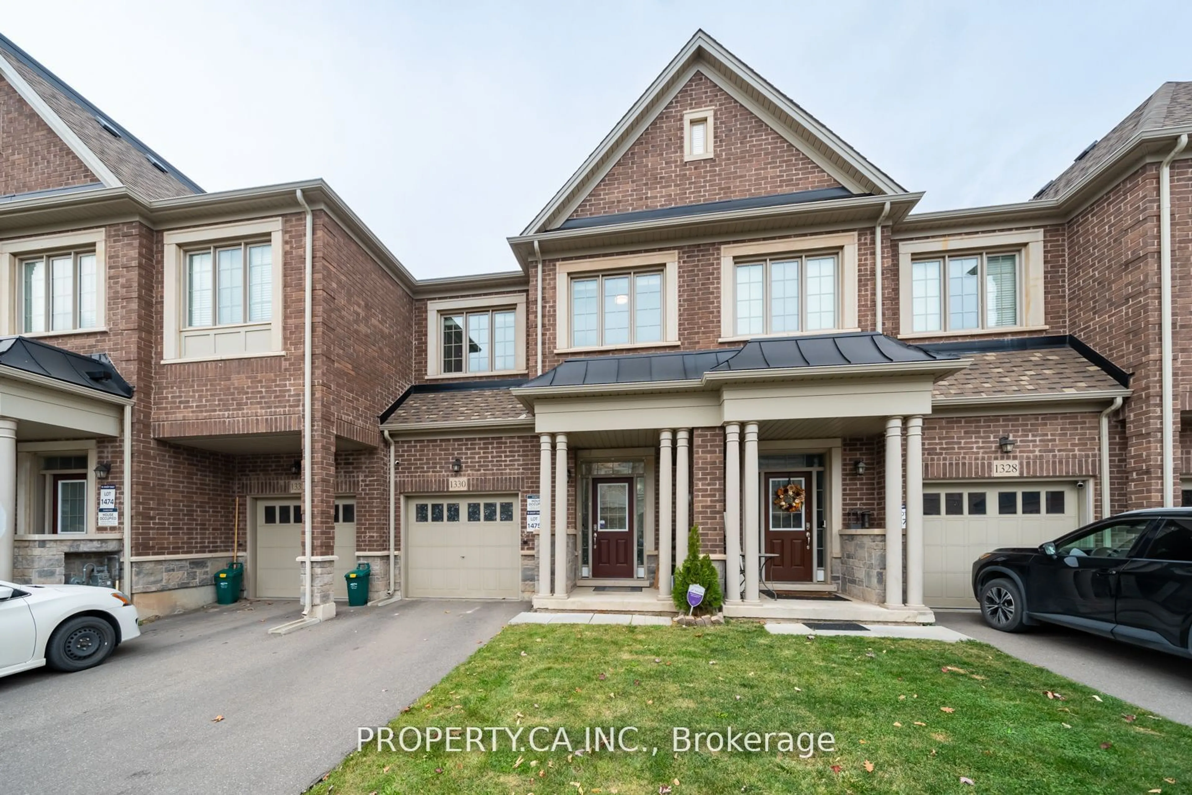 Home with brick exterior material, street for 1330 Restivo Lane, Milton Ontario L9E 1J9