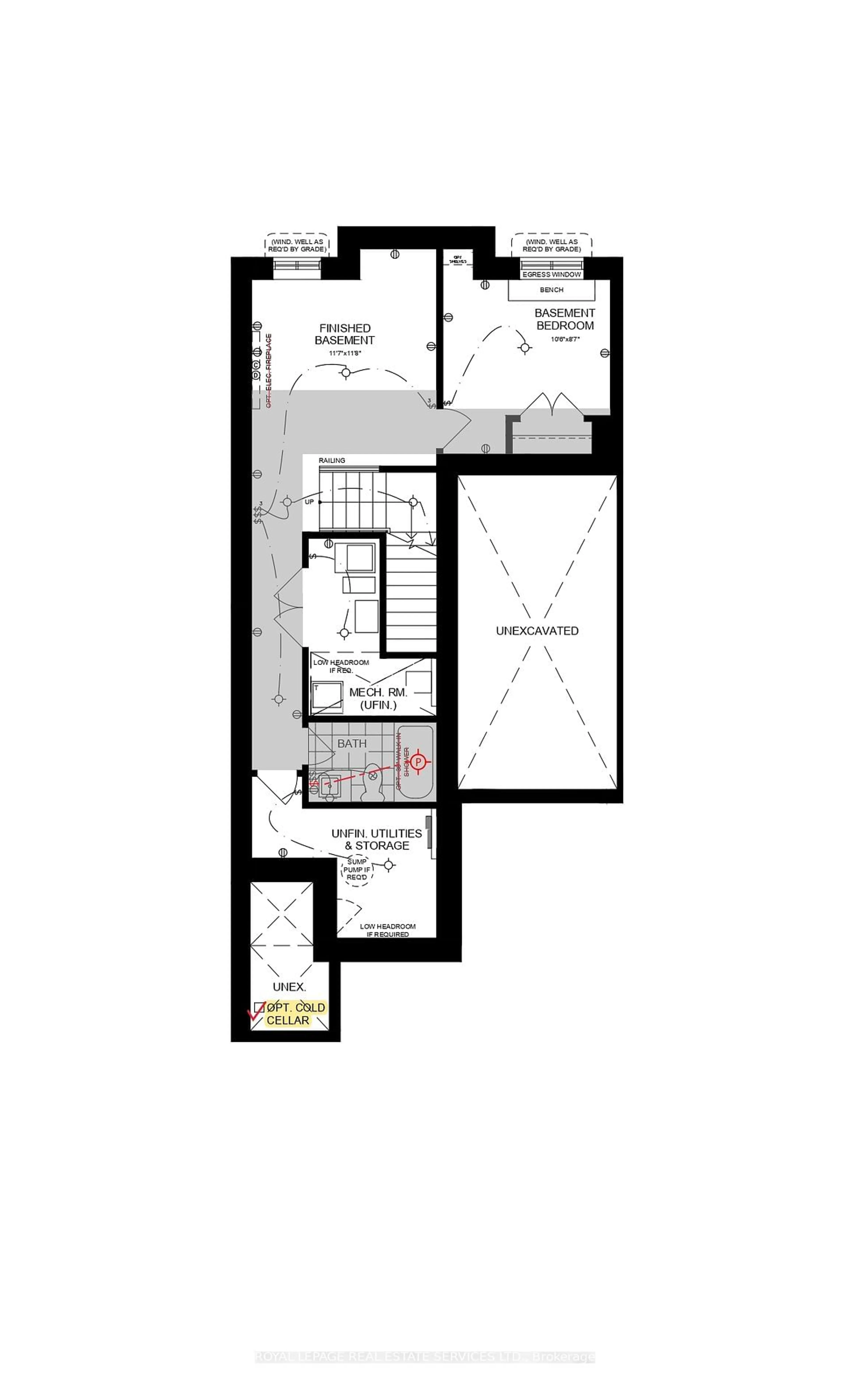 Floor plan for 3234 Crystal Dr, Oakville Ontario L6M 5S8