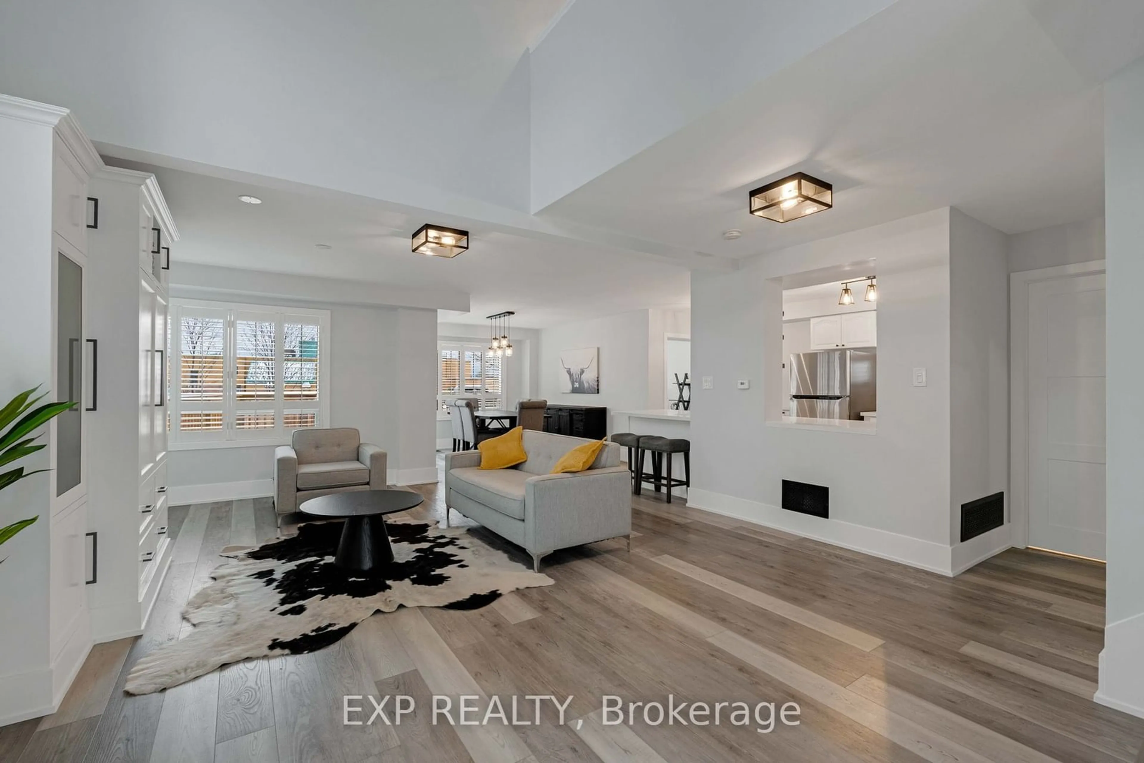 Living room with furniture, ceramic/tile floor for 2333 Grand Ravine Dr, Oakville Ontario L6H 6A8