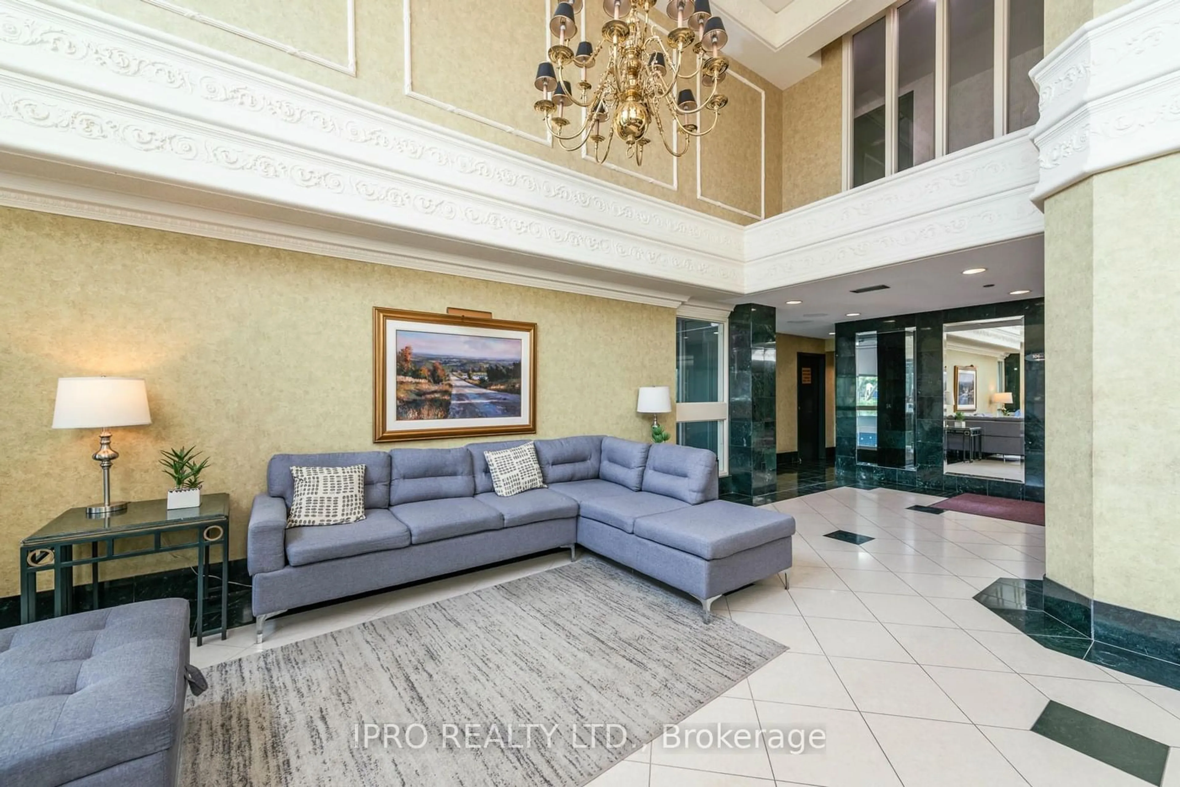 Lobby for 320 Mill St #1204, Brampton Ontario L6Y 3V2