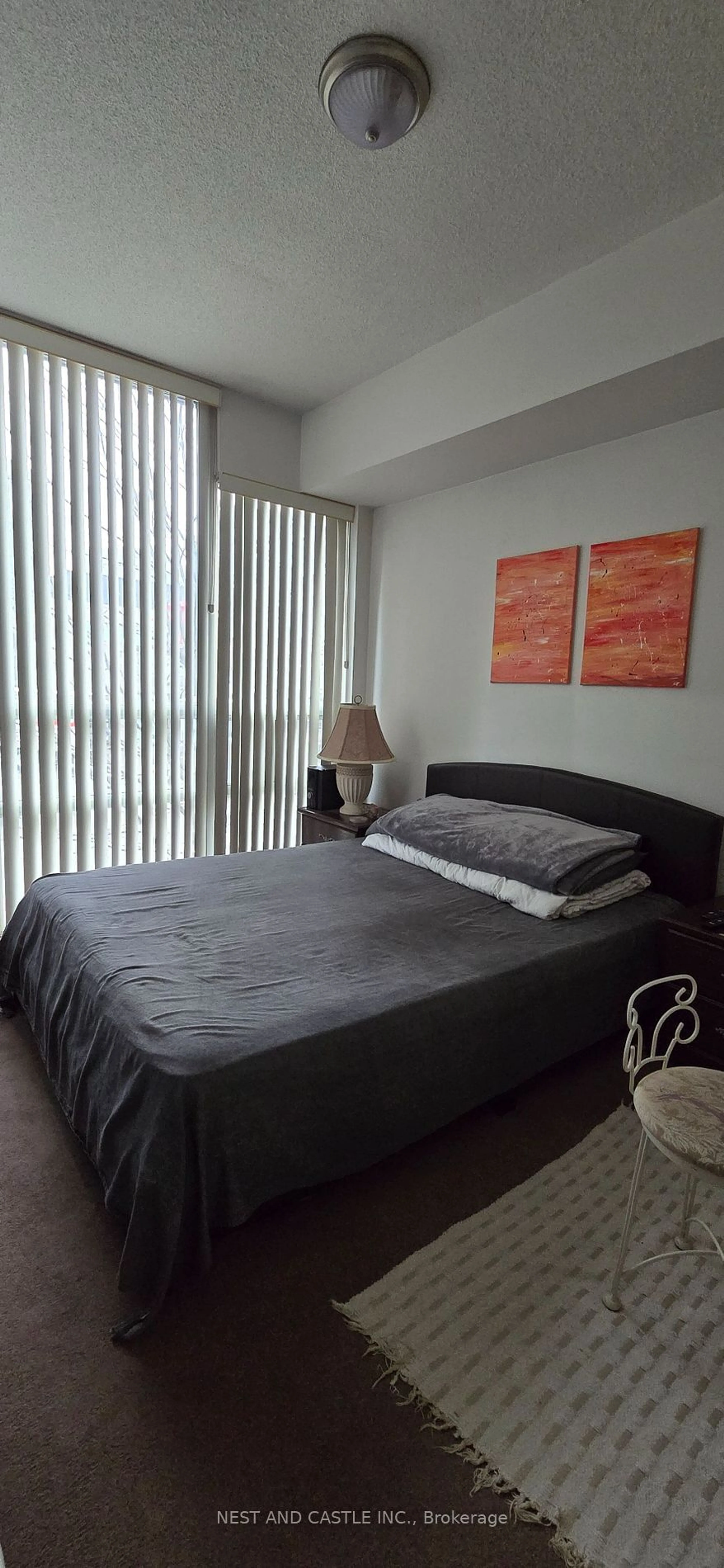 Bedroom with bed, unknown for 70 Absolute Ave #132, Mississauga Ontario L4Z 0A4