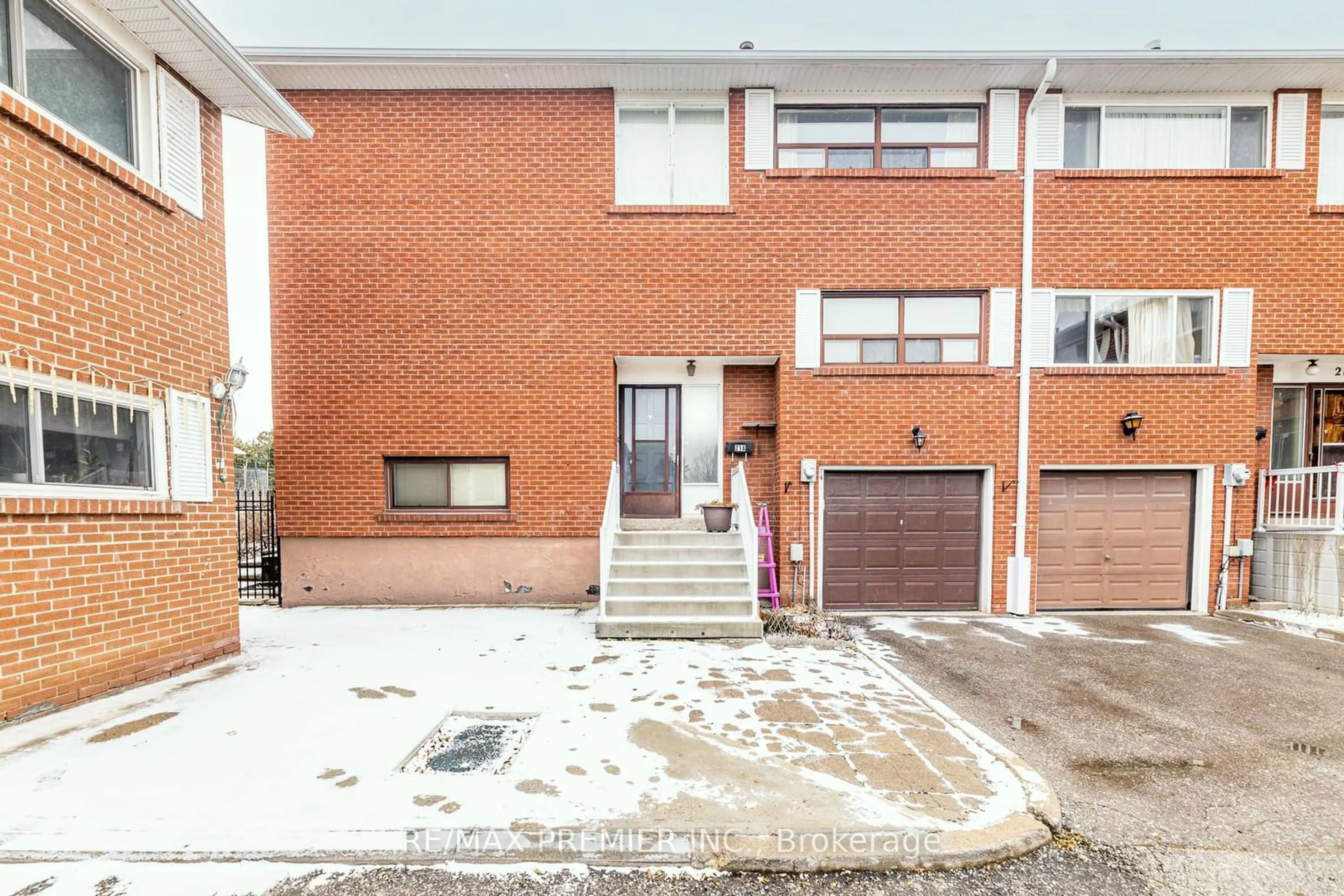 Home with brick exterior material, street for 21A Thistle Down Blvd #43, Toronto Ontario M9V 4A6