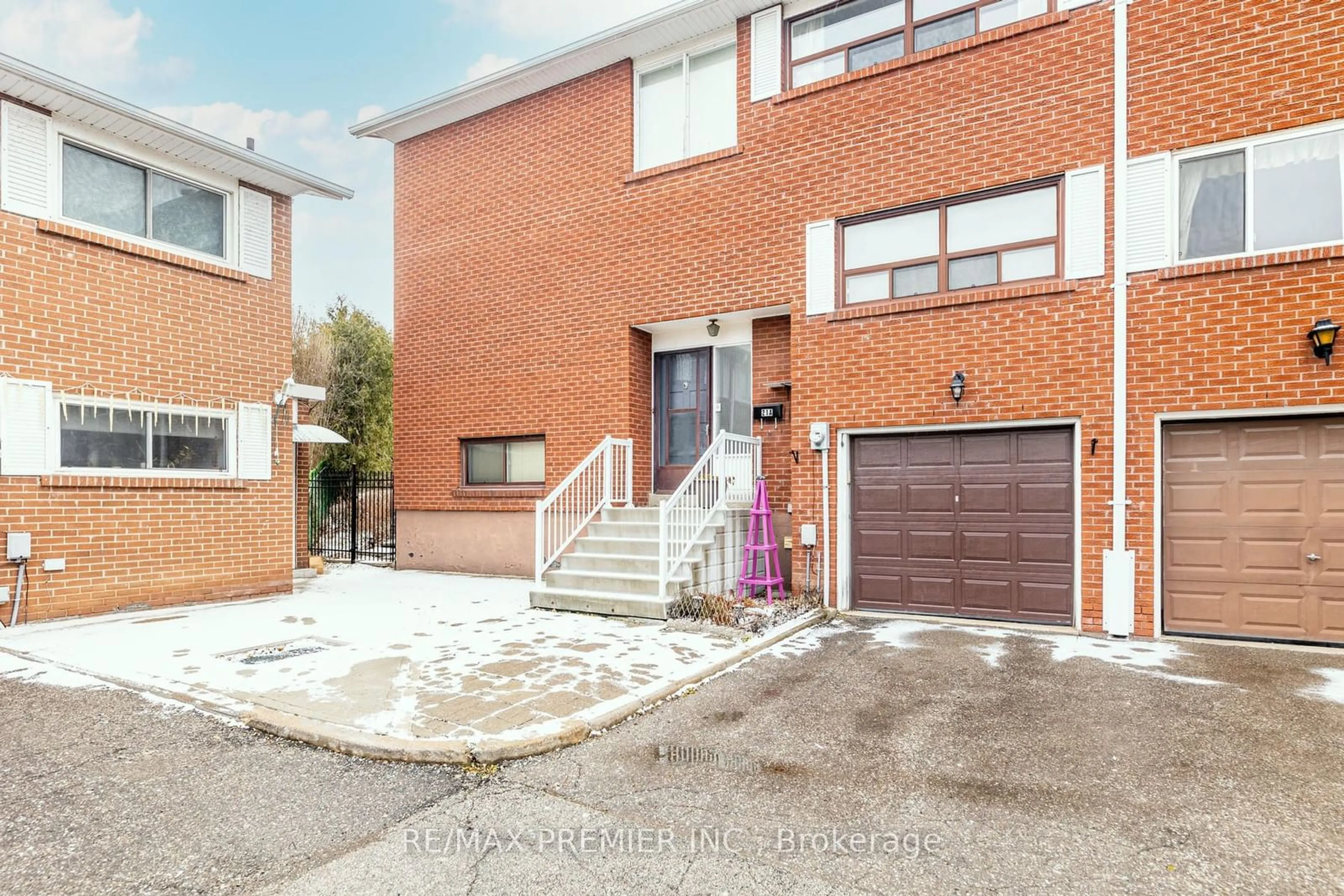 Home with brick exterior material, street for 21A Thistle Down Blvd #43, Toronto Ontario M9V 4A6