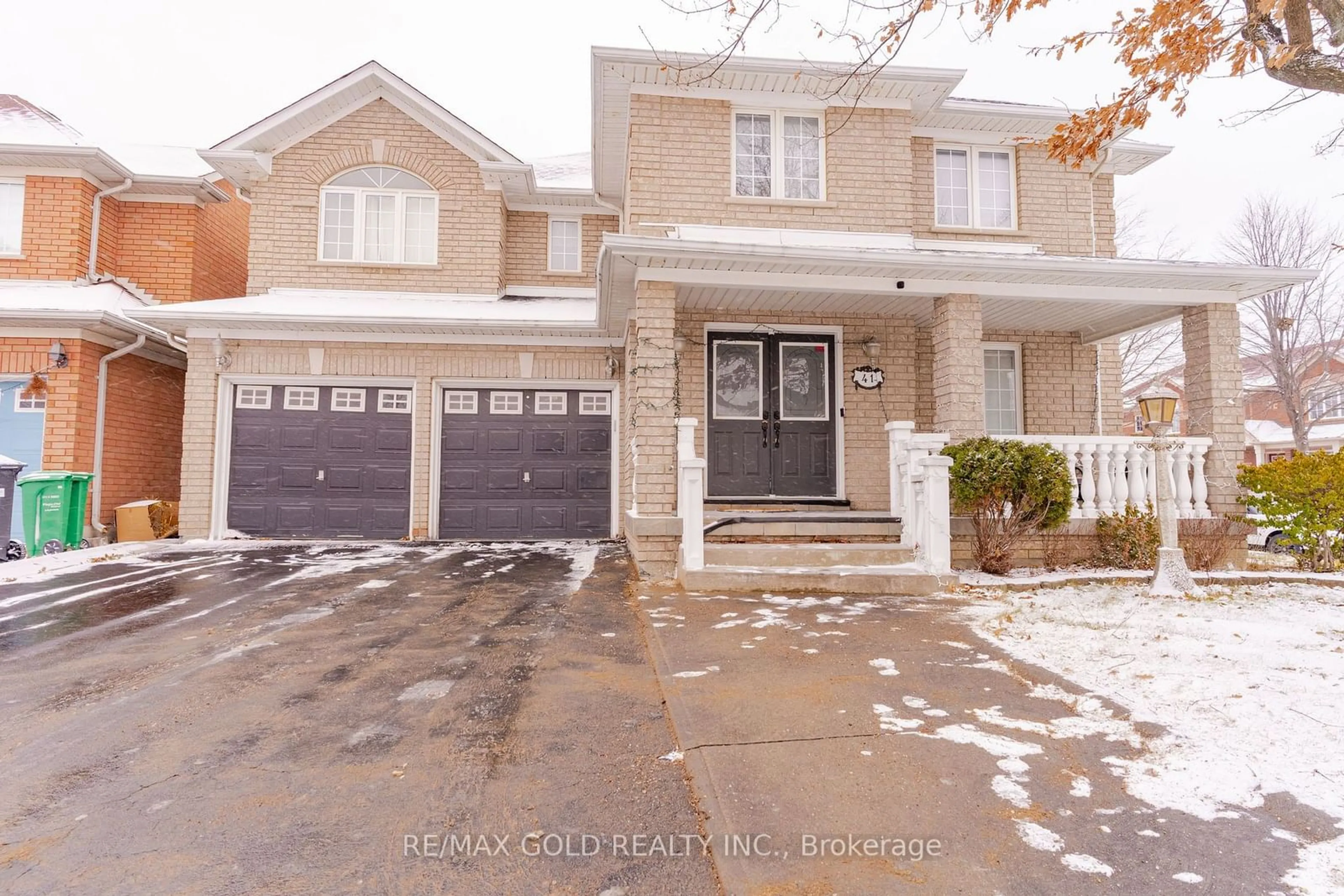 Home with brick exterior material, street for 41 Kalahari Rd, Brampton Ontario L6R 2R1