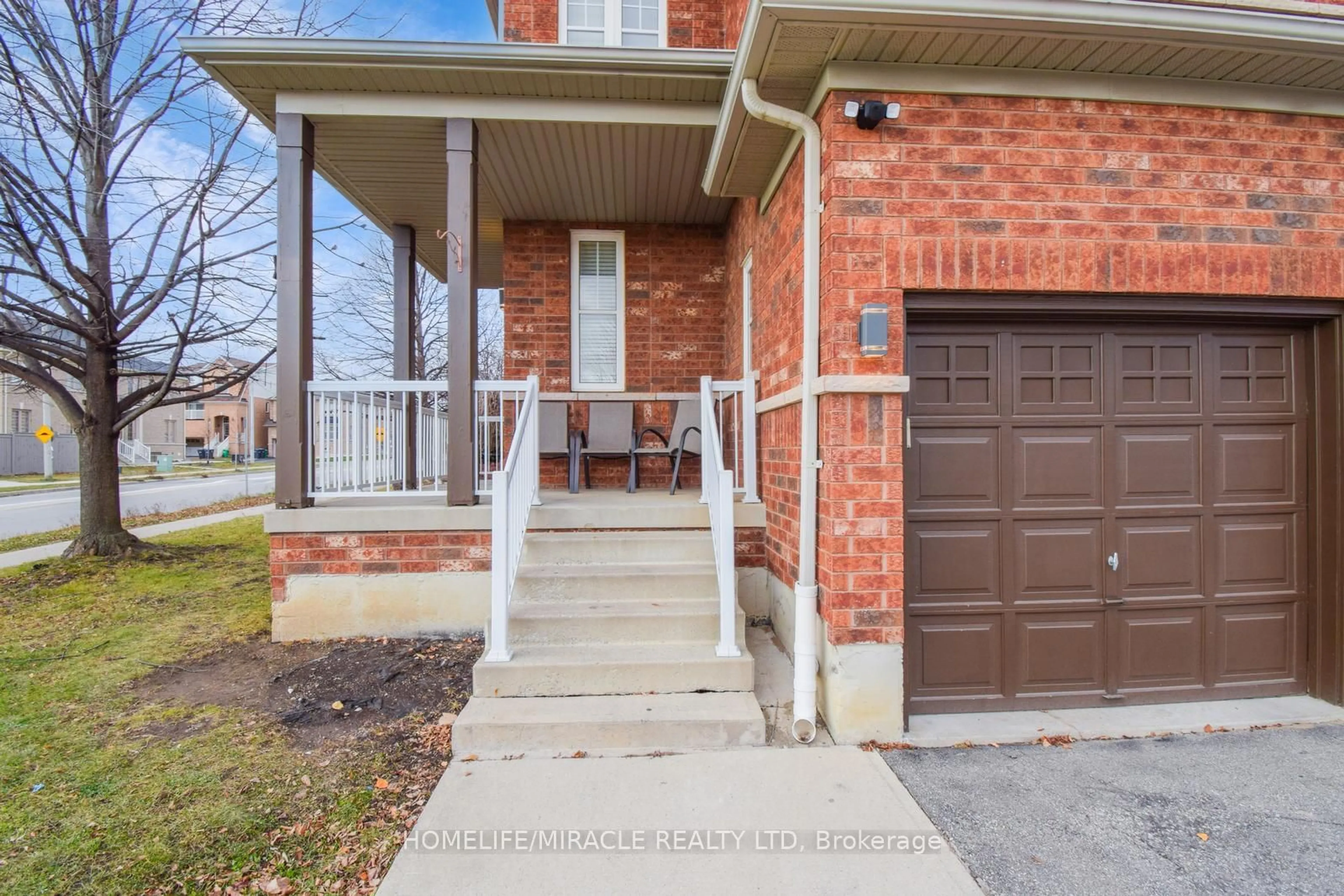 Home with brick exterior material, street for 46 Clementine Dr, Brampton Ontario L6Y 5M3