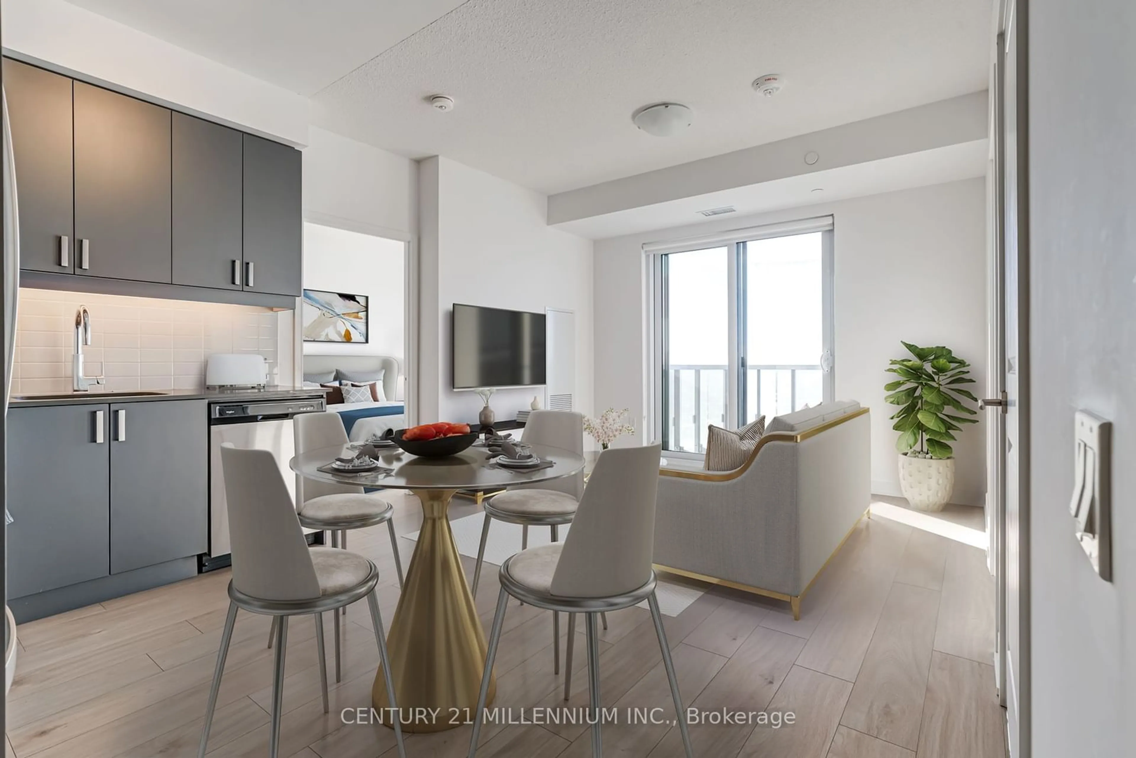 Open concept kitchen, unknown for 8 Nahani Way #3408, Mississauga Ontario L4Z 4J8