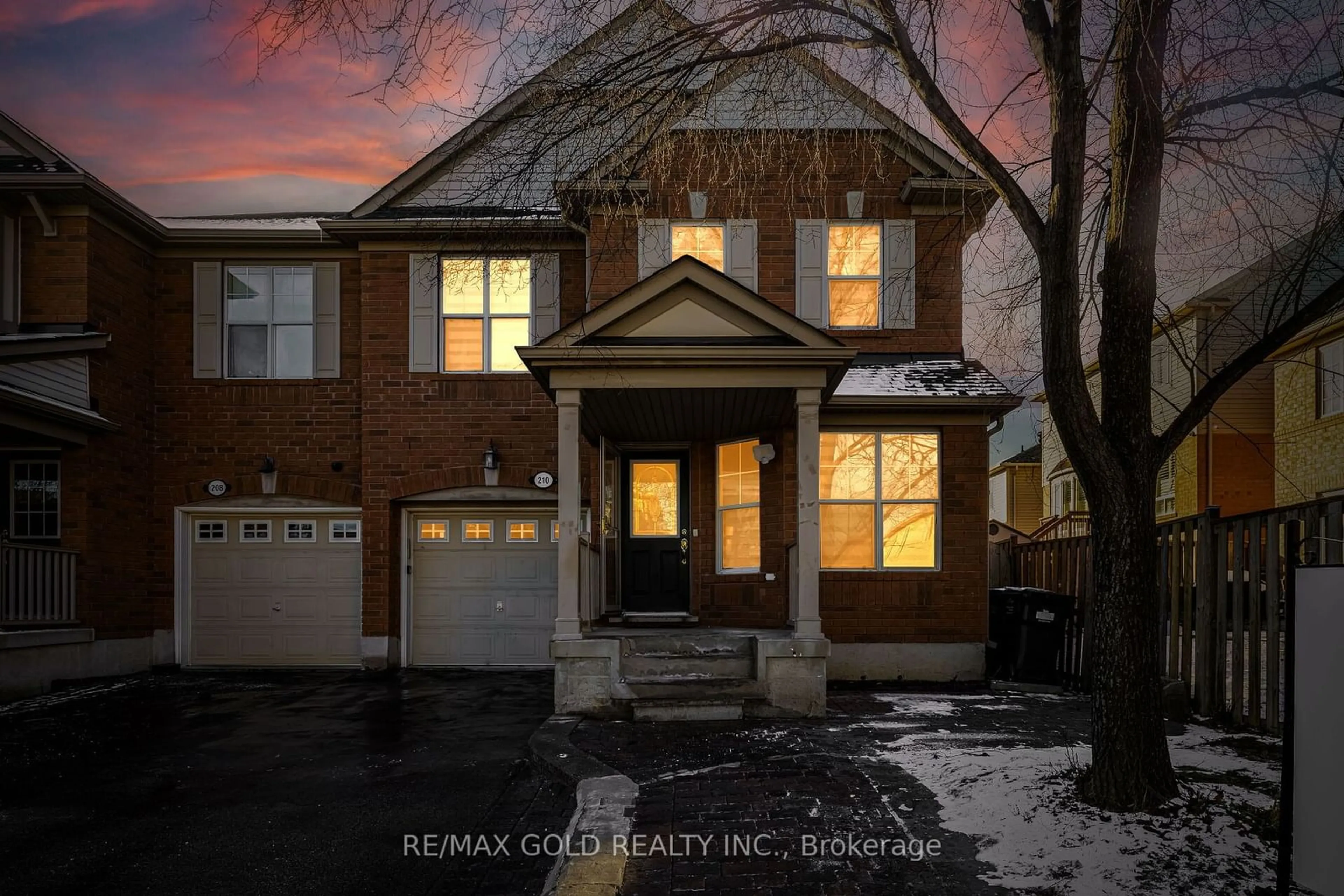 Home with brick exterior material, street for 210 Owlridge Dr, Brampton Ontario L6X 0M8