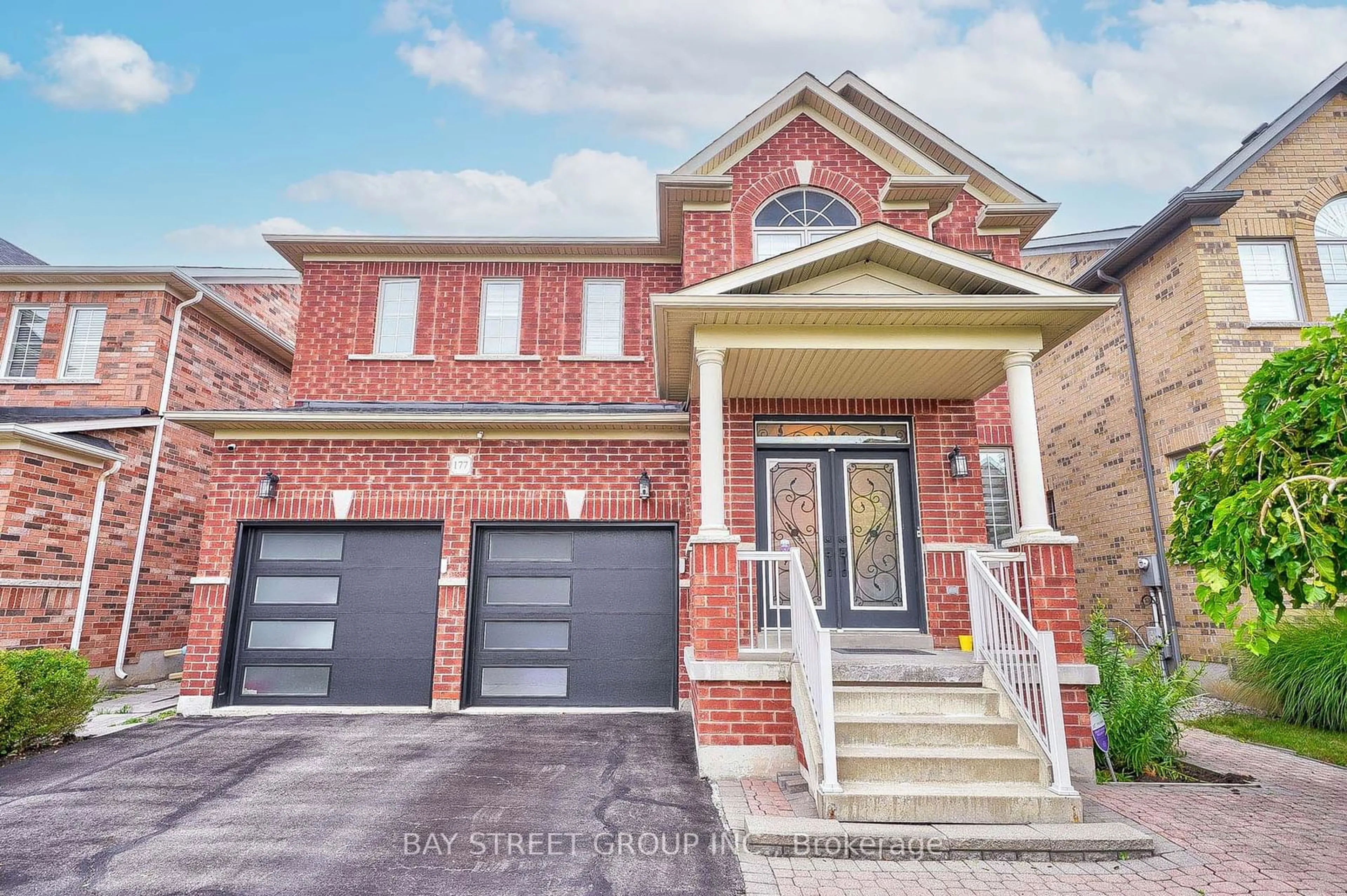 Home with brick exterior material, street for 177 Farrington Cross, Milton Ontario L9T 0S8