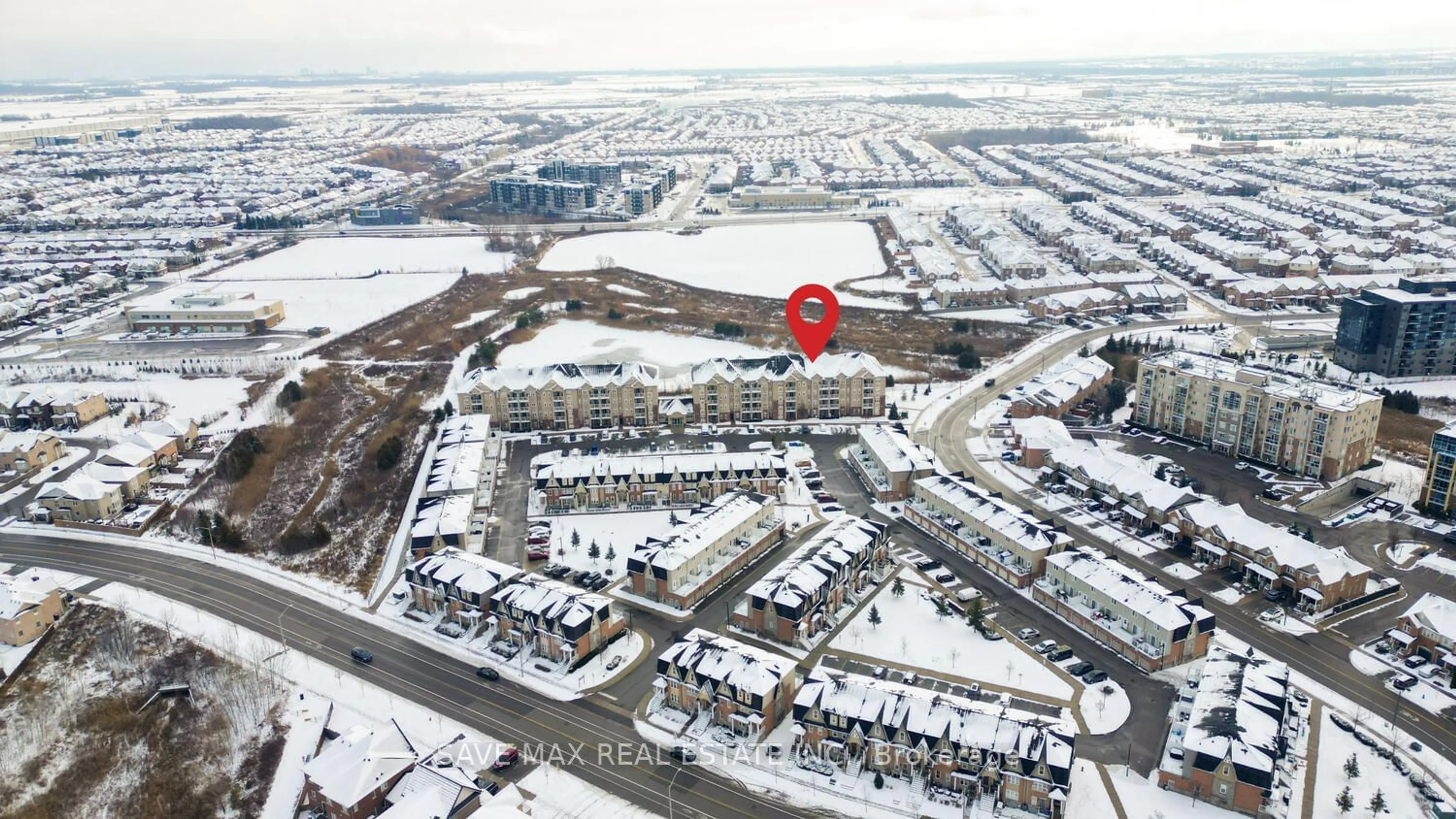 A pic from outside/outdoor area/front of a property/back of a property/a pic from drone, street for 1360 Costigan Rd #105, Milton Ontario L9T 0Y8