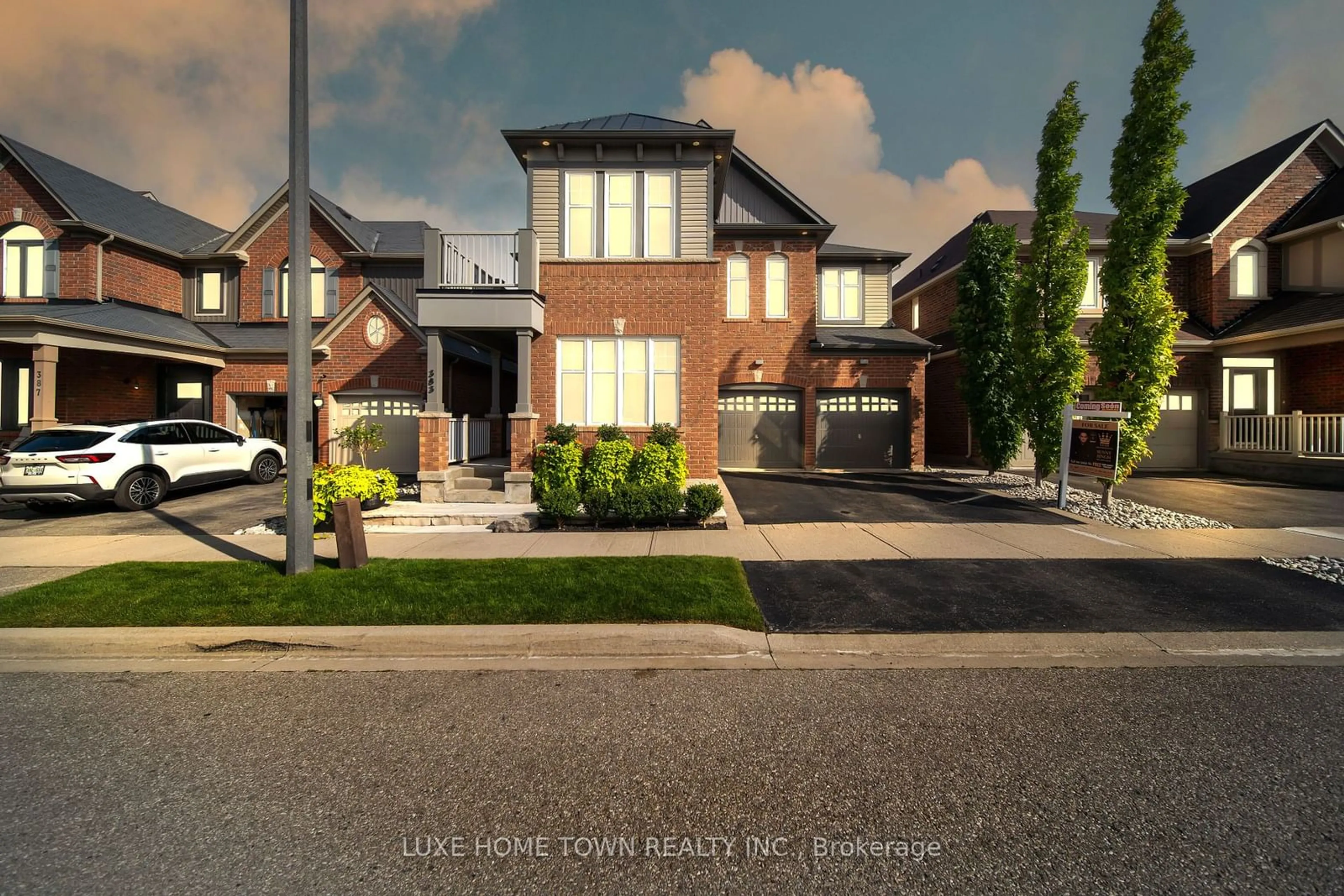 Home with brick exterior material, street for 383 Wettlaufer Terr, Milton Ontario L9T 7N4