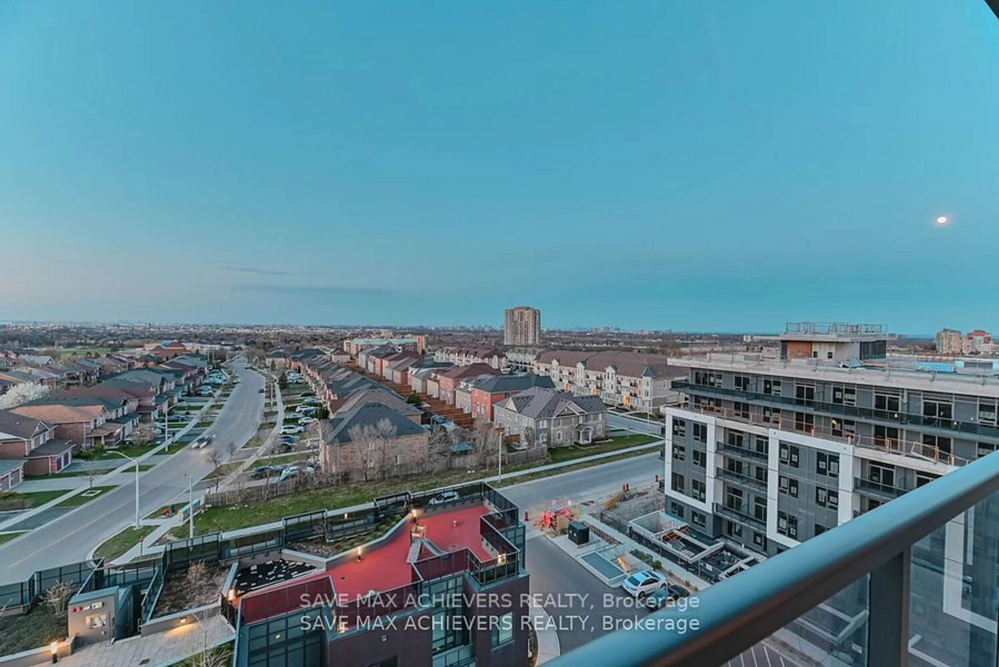 A pic from outside/outdoor area/front of a property/back of a property/a pic from drone, city buildings view from balcony for 8 Nahani Way #921, Mississauga Ontario L4Z 0C6