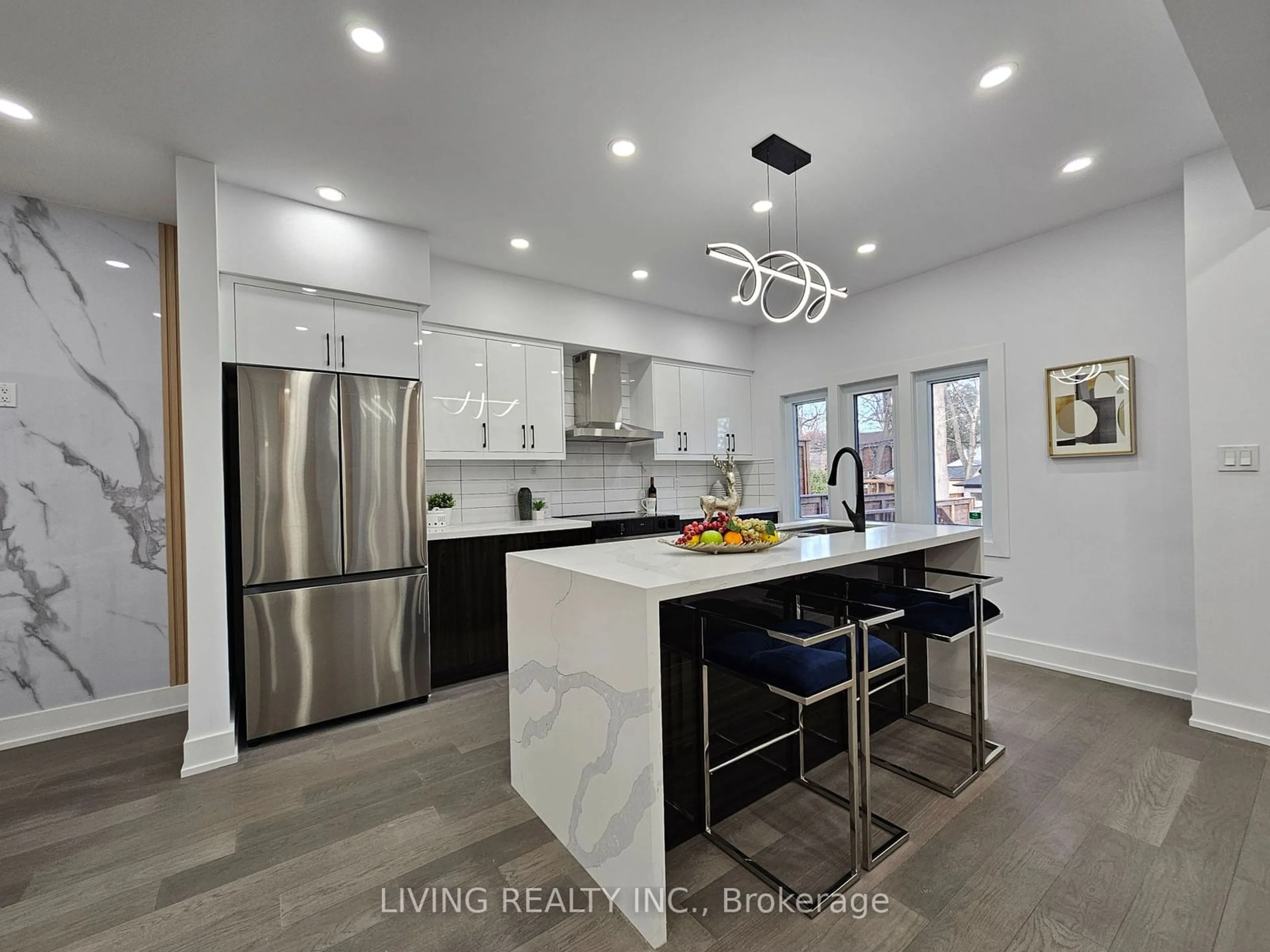 Contemporary kitchen, ceramic/tile floor for 479 Windermere Ave, Toronto Ontario M6S 3L5