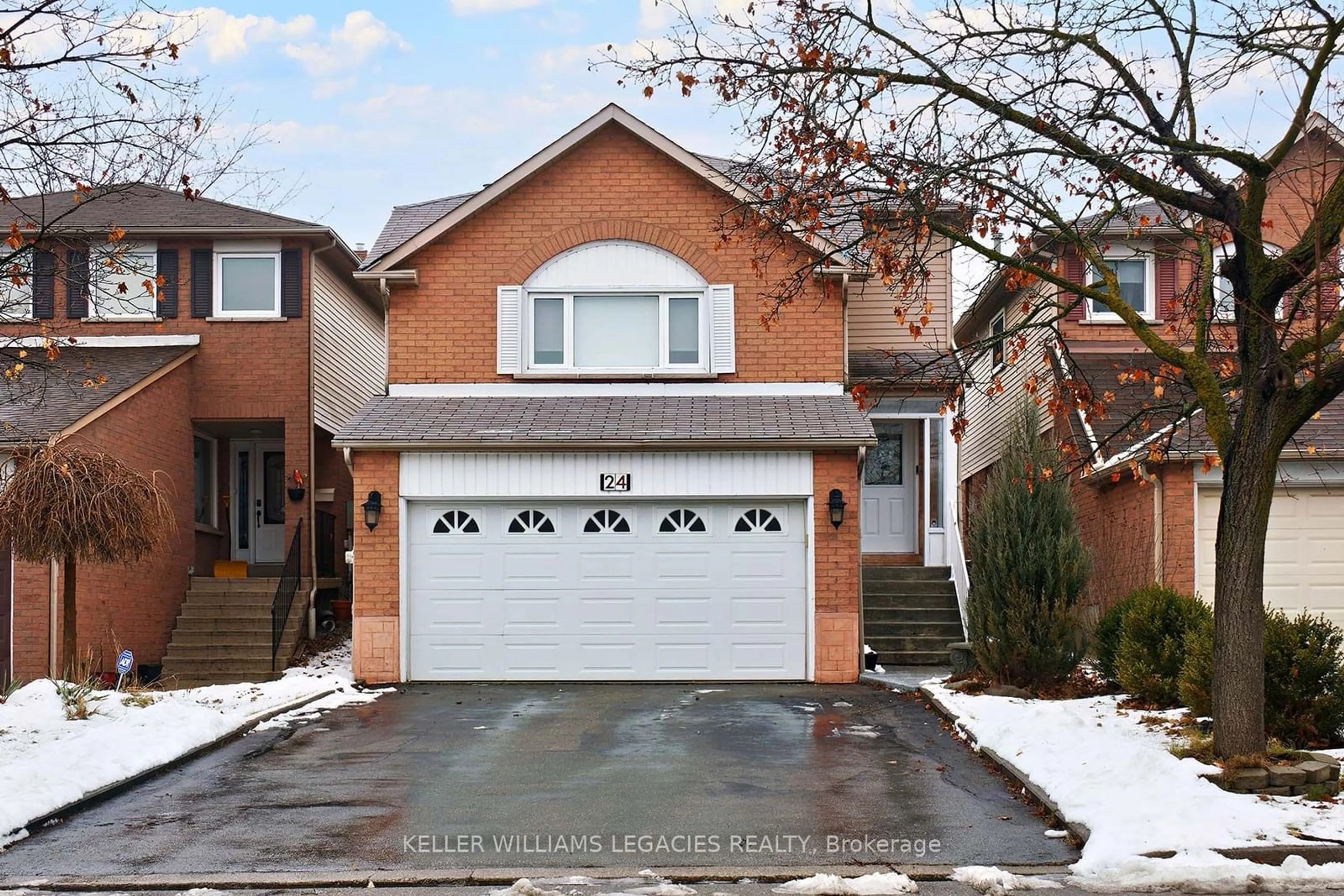 Home with brick exterior material, street for 24 Newgate Pl, Brampton Ontario L6S 4W9