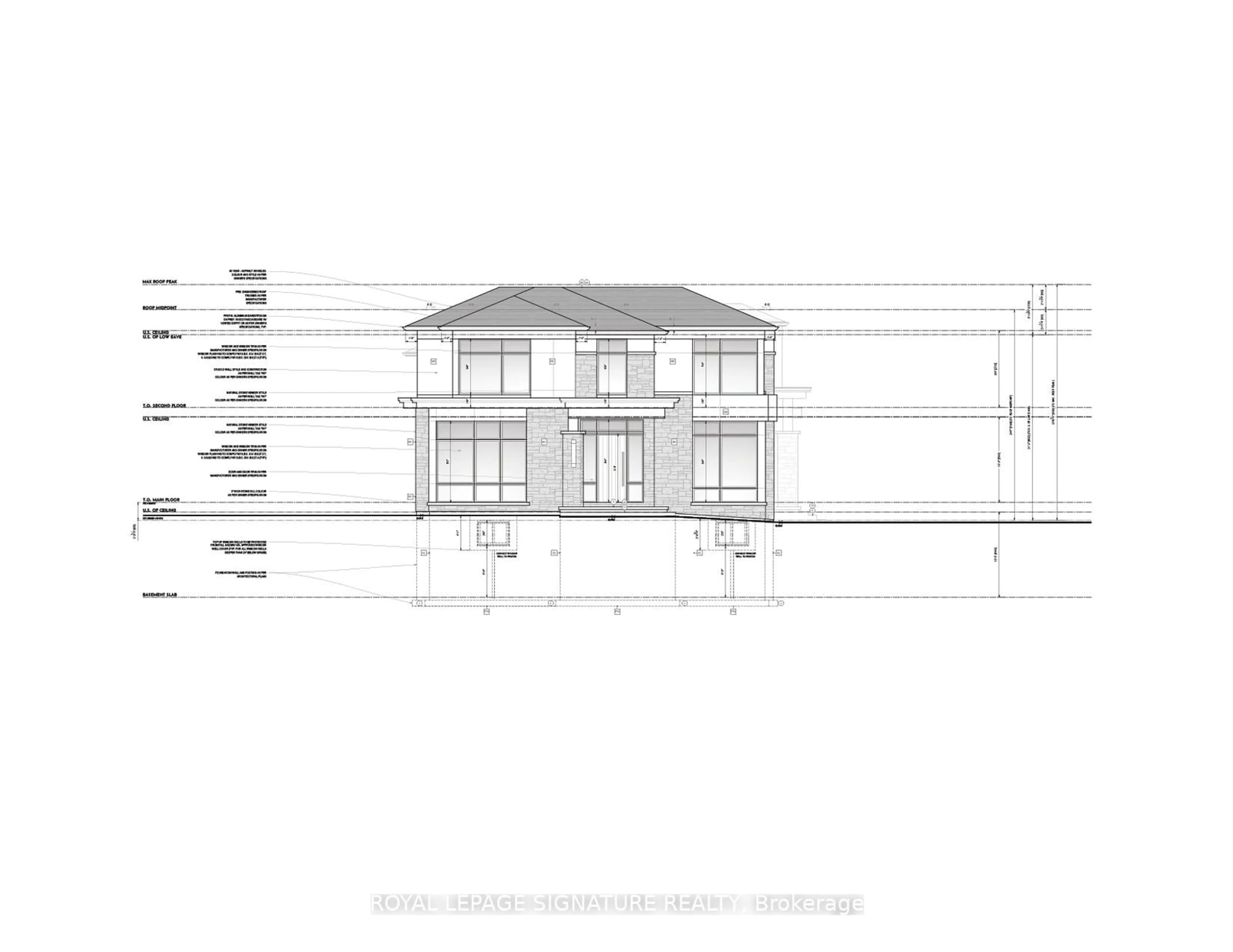 Floor plan for 1428 Rebecca St, Oakville Ontario L6L 1Z5