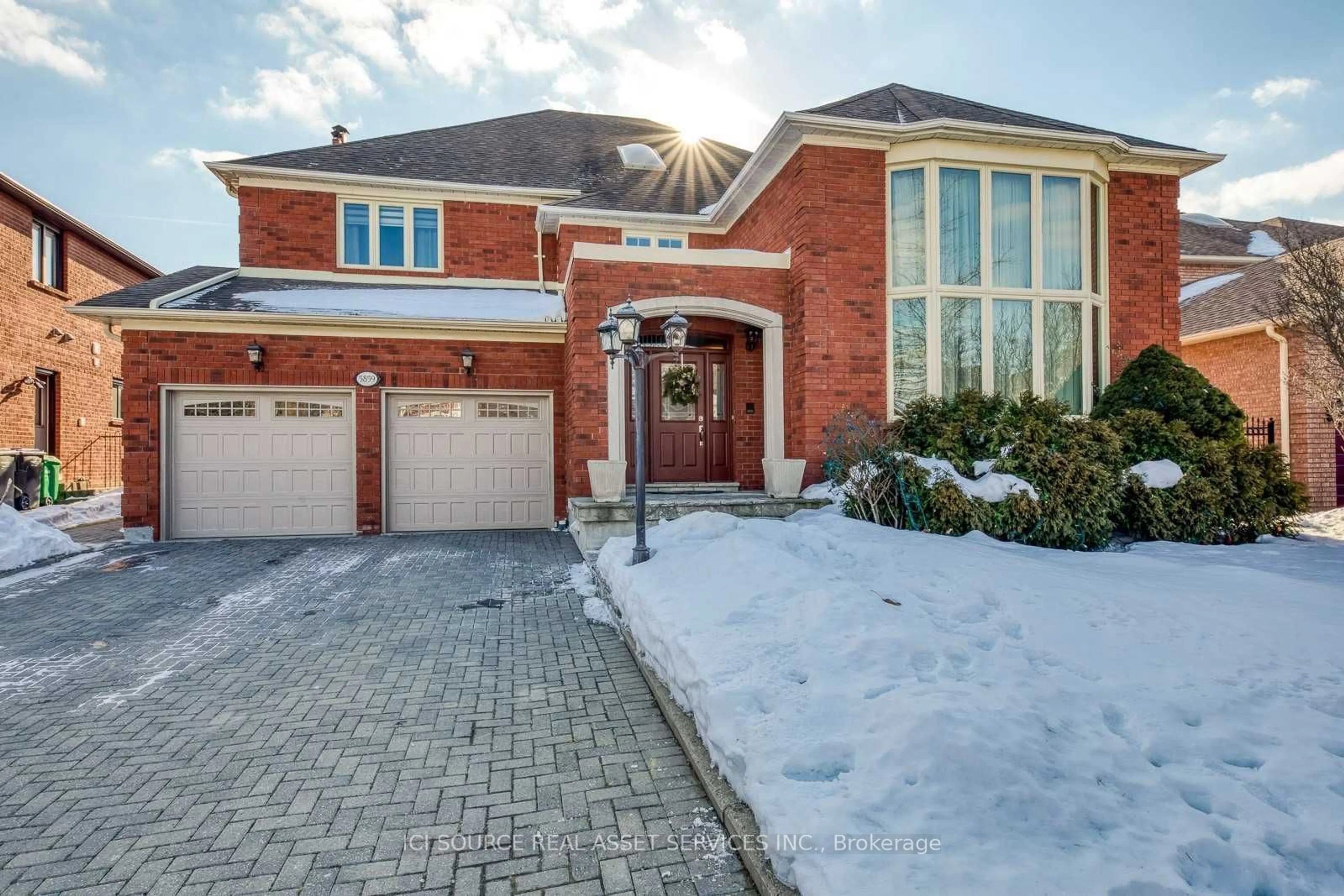 Home with brick exterior material, street for 5859 Riverside Pl, Mississauga Ontario L5M 4X1