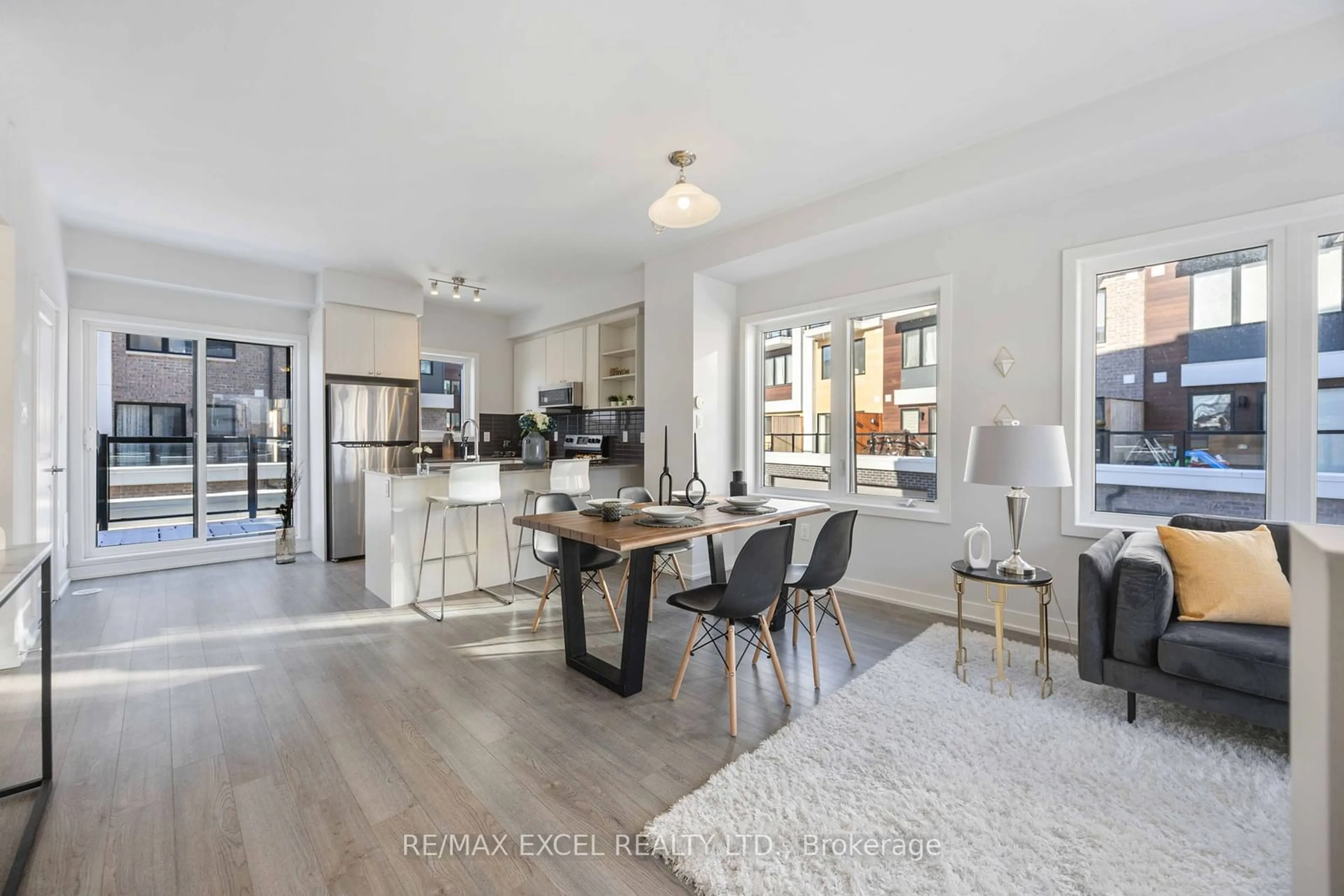 Open concept kitchen, unknown for 100 Stanley Greene Blvd #1, Toronto Ontario M3K 2B8