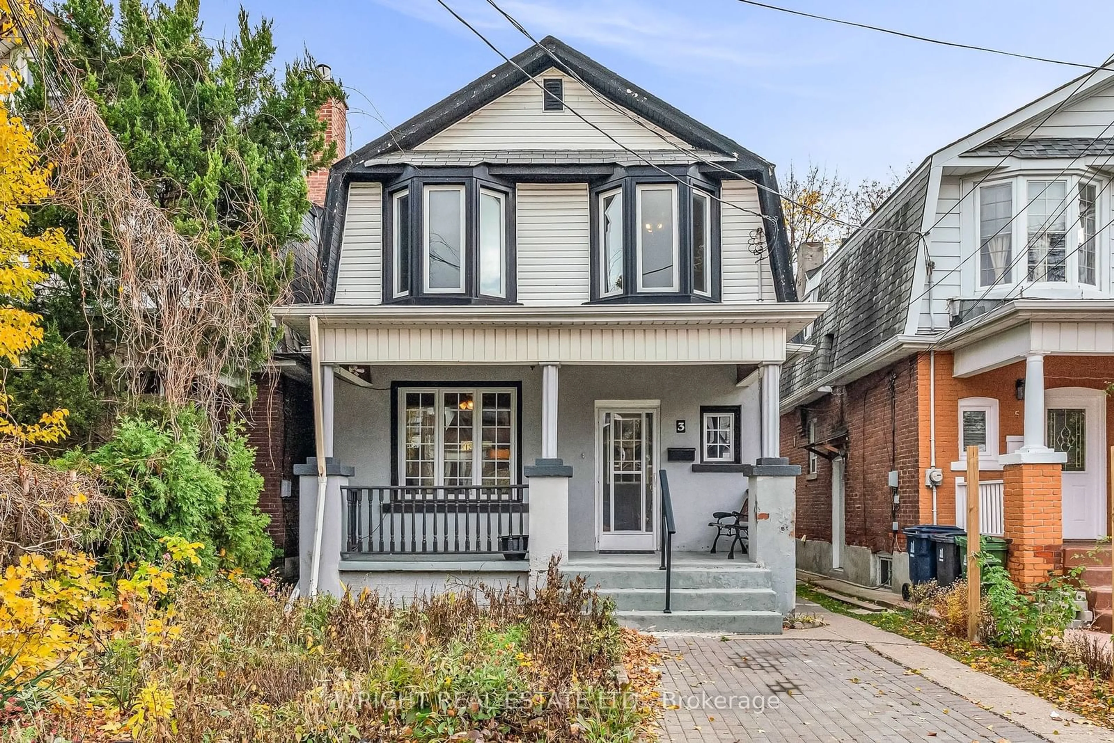 Home with brick exterior material, street for 3 Somerville Ave, Toronto Ontario M6M 4W1