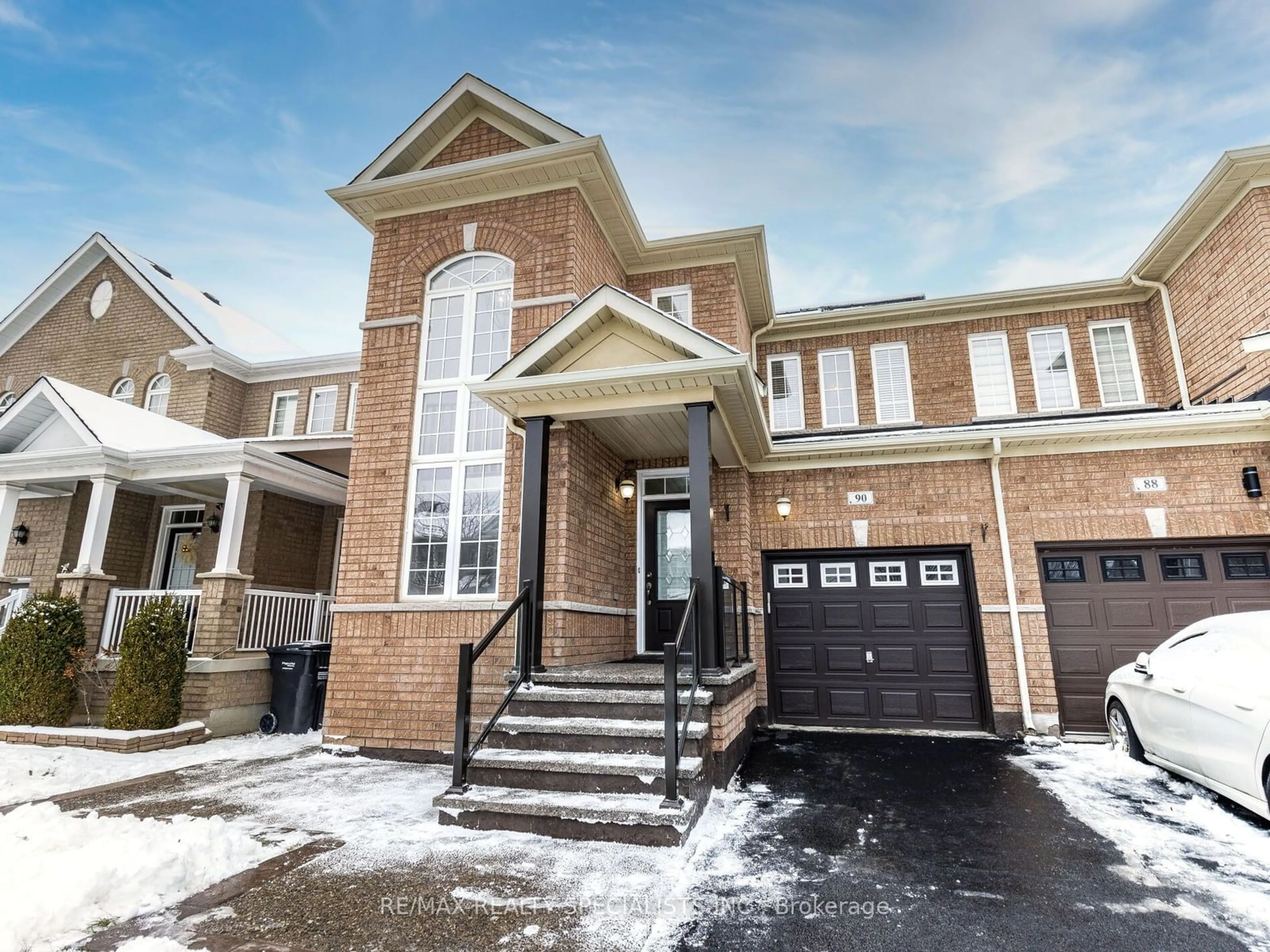 Home with brick exterior material, street for 90 Begonia Cres, Brampton Ontario L7A 0M7