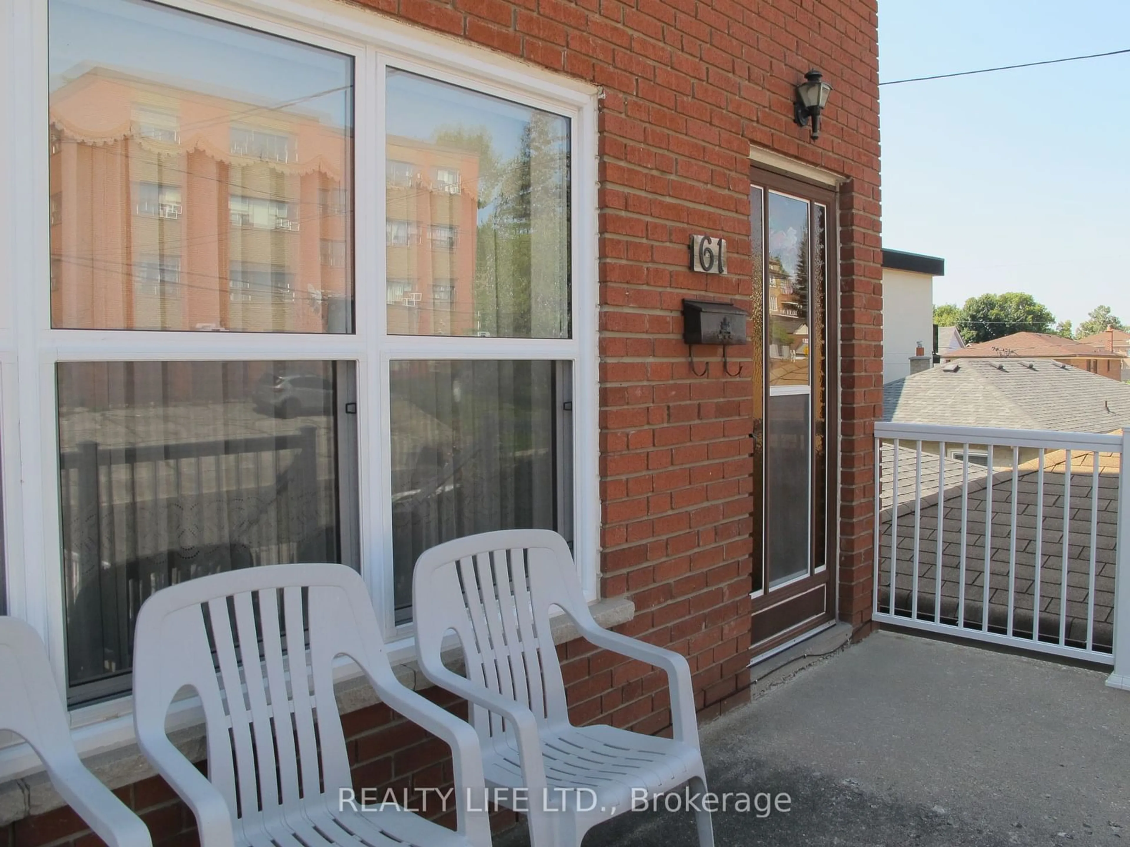 Patio, street for 61 Cameron Ave, Toronto Ontario M6M 1R1