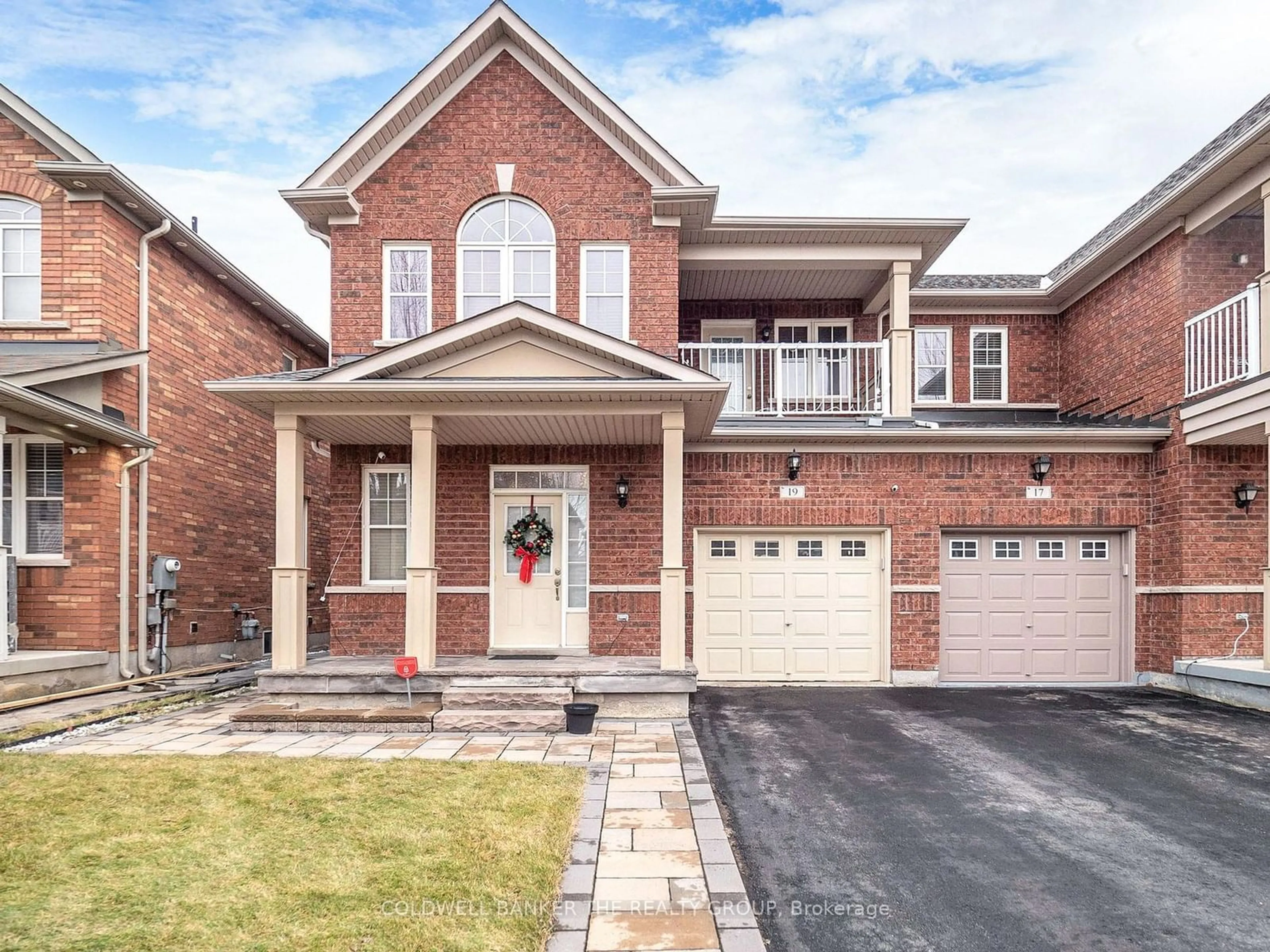 Home with brick exterior material, street for 19 Iceland Poppy Tr, Brampton Ontario L7A 0M9