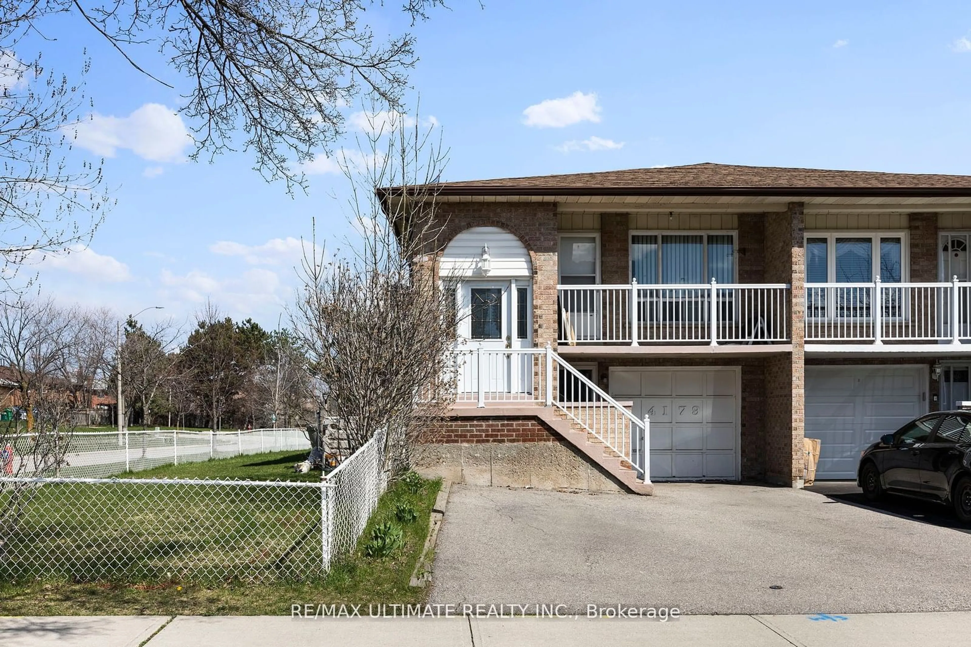 Home with brick exterior material, street for 4179 Dursley Cres, Mississauga Ontario L4Z 1J6