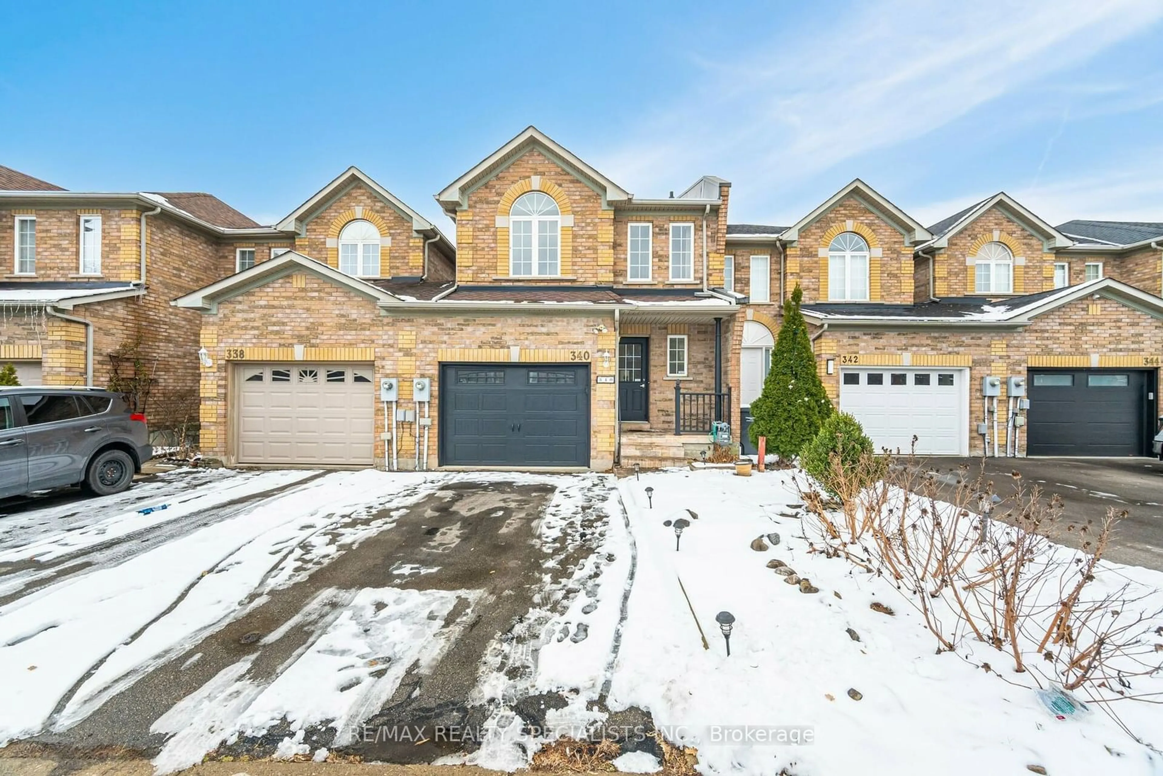 Home with brick exterior material, street for 340 Sardinia Dr, Mississauga Ontario L5R 3X6