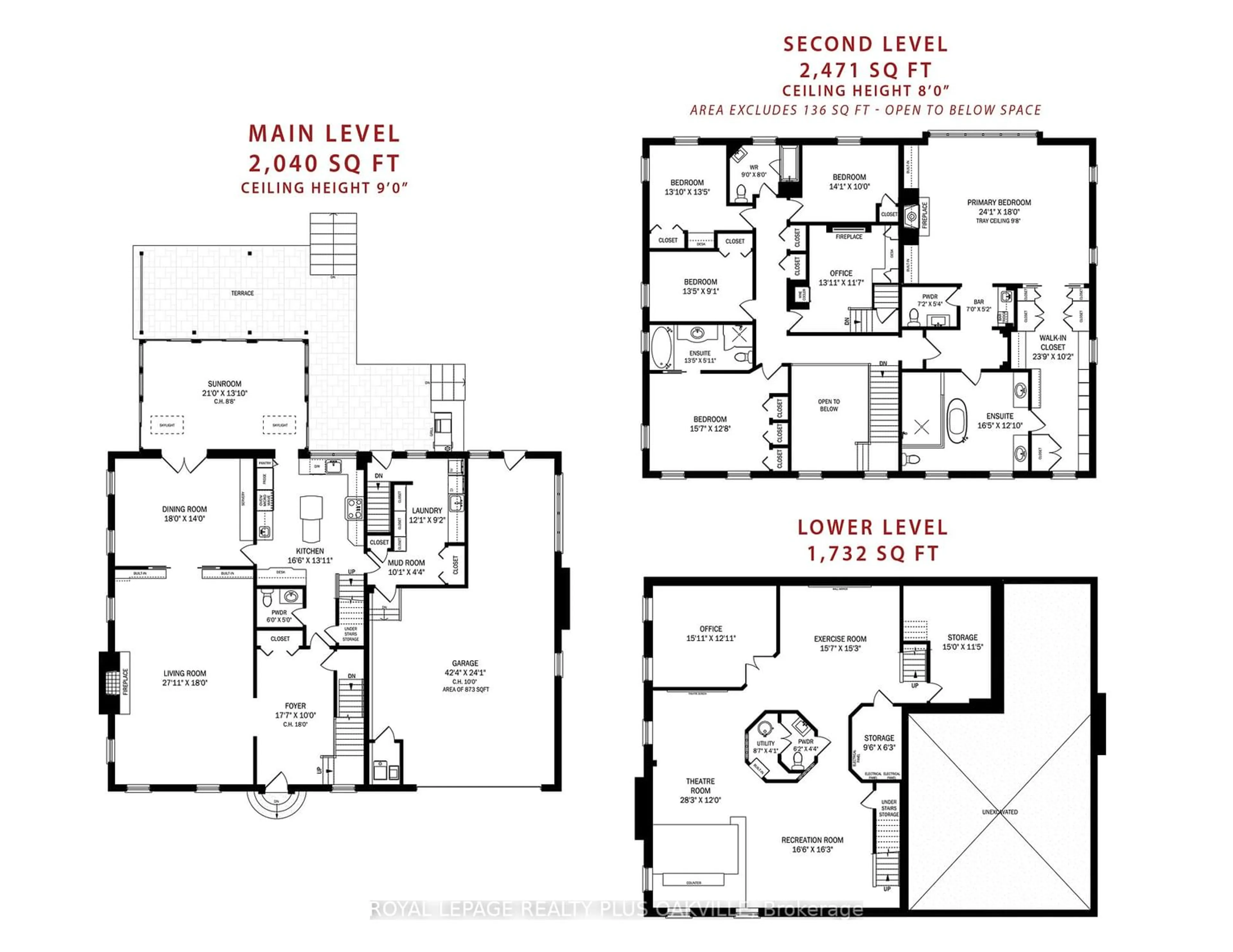 Floor plan for 3020 First St, Burlington Ontario L7N 1C3