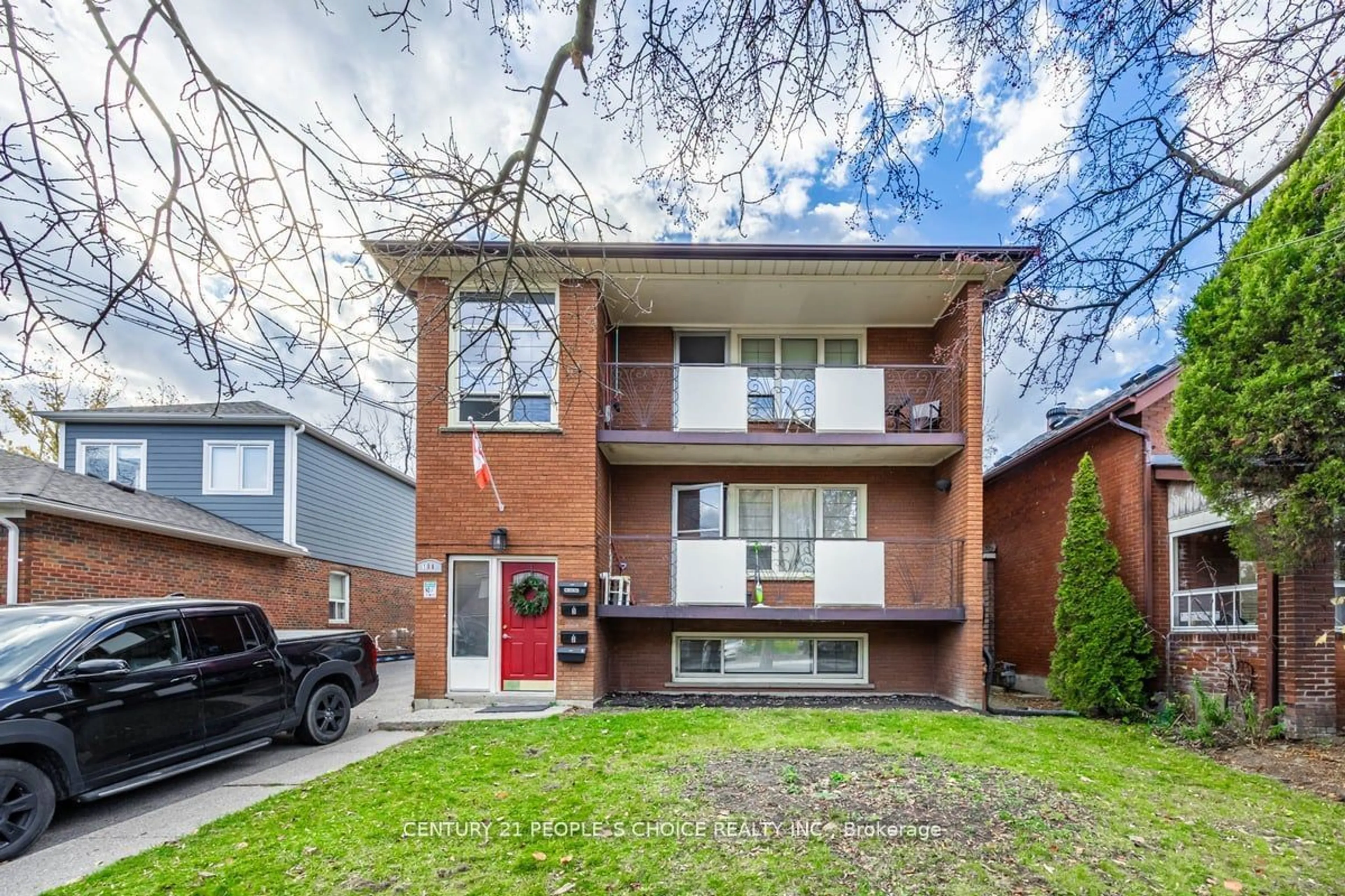 Home with brick exterior material, street for 106 Wheatfield Rd, Toronto Ontario M8V 2P8