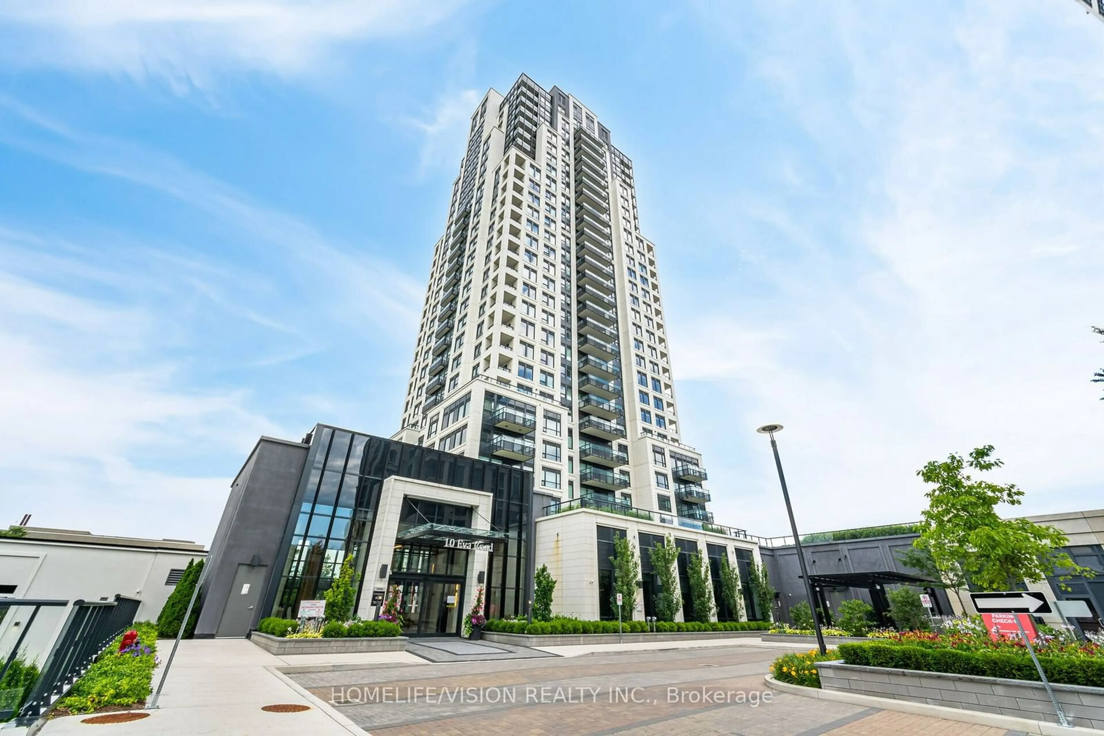 Indoor foyer for 10 Eva Rd #Ph08, Toronto Ontario M9C 0B3