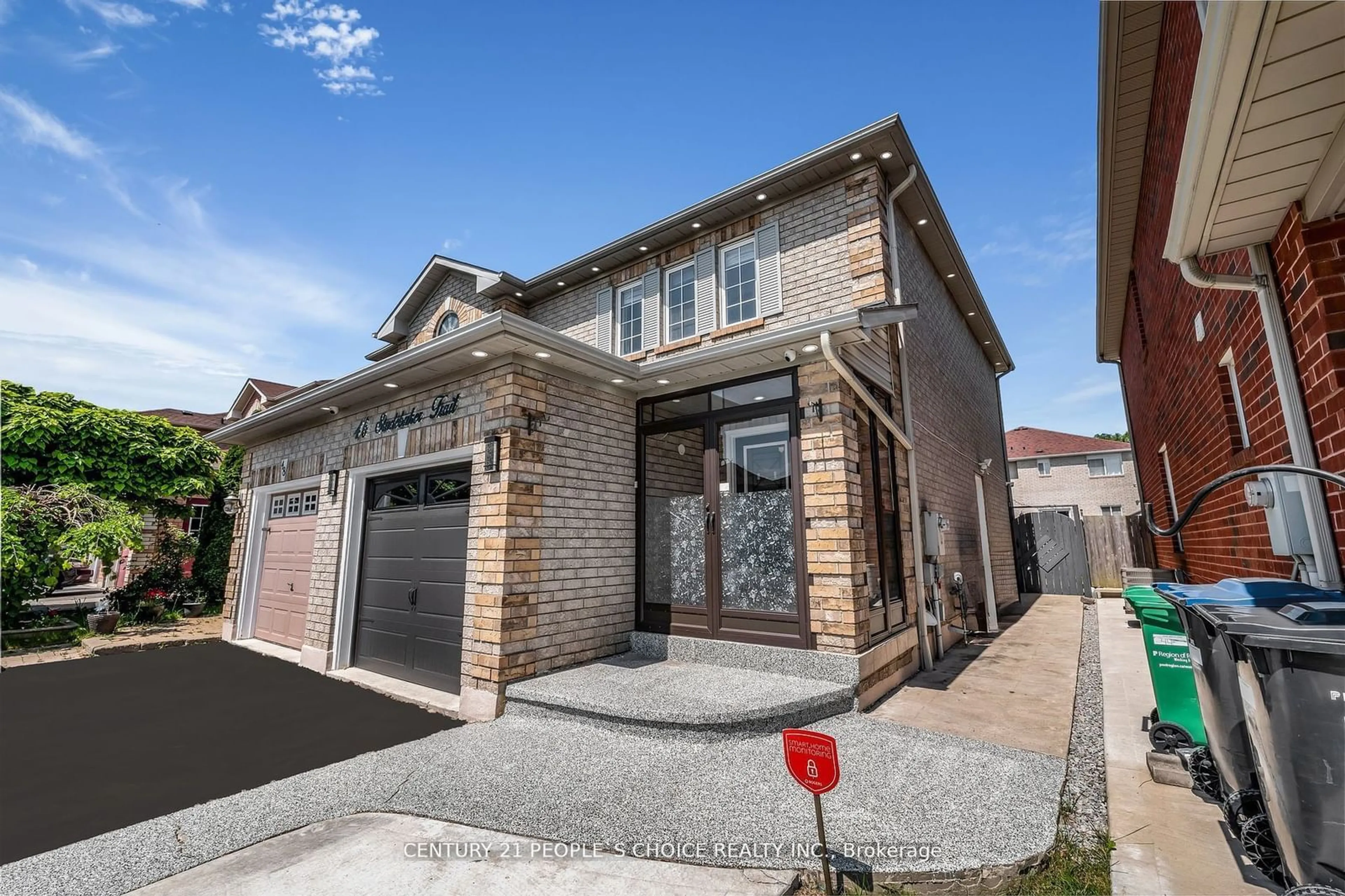 Home with brick exterior material, street for 46 Studebaker Tr, Brampton Ontario L7A 3A5