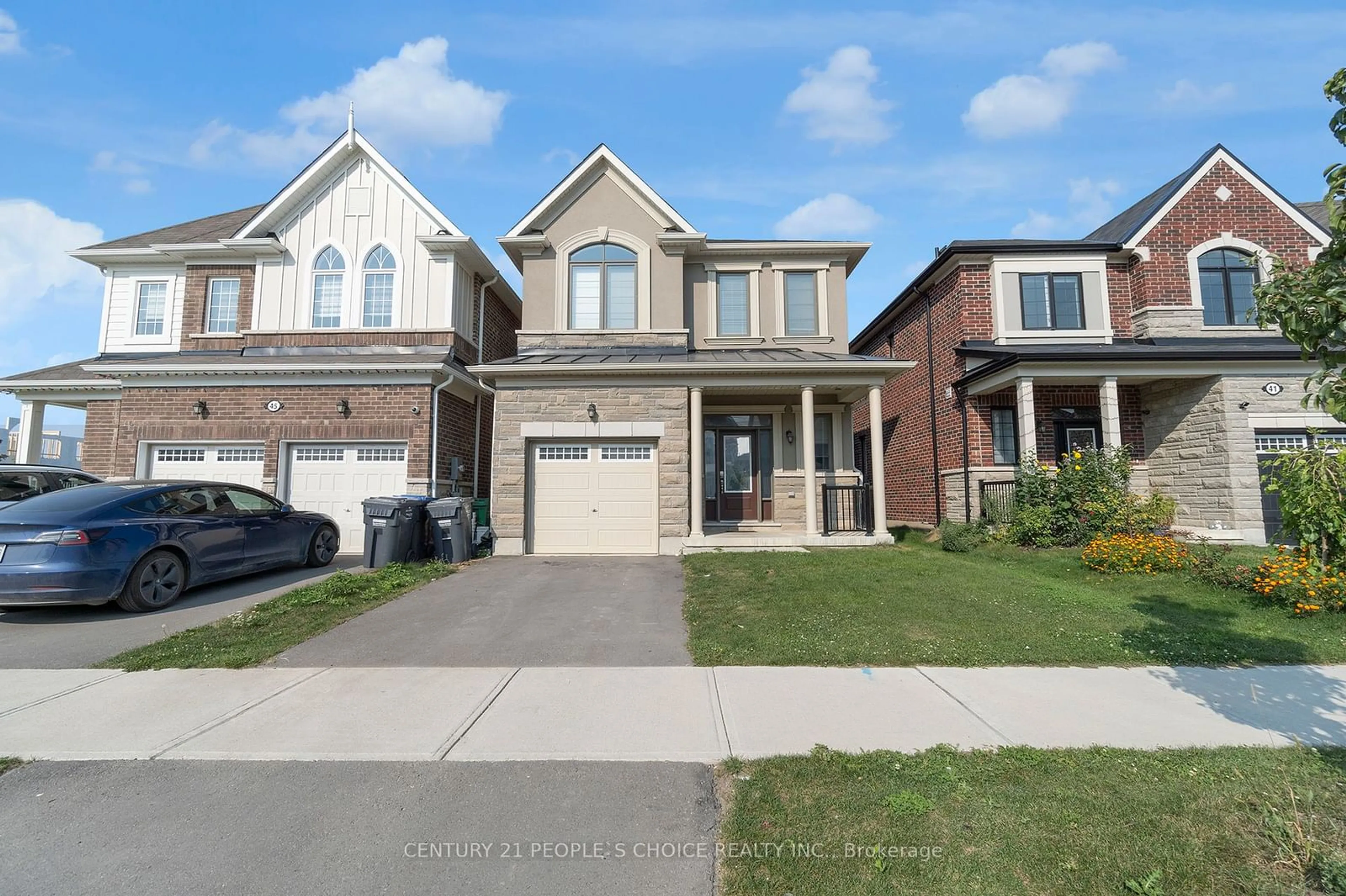 Home with brick exterior material, street for 43 Speckled Alder St, Caledon Ontario L7C 4J1