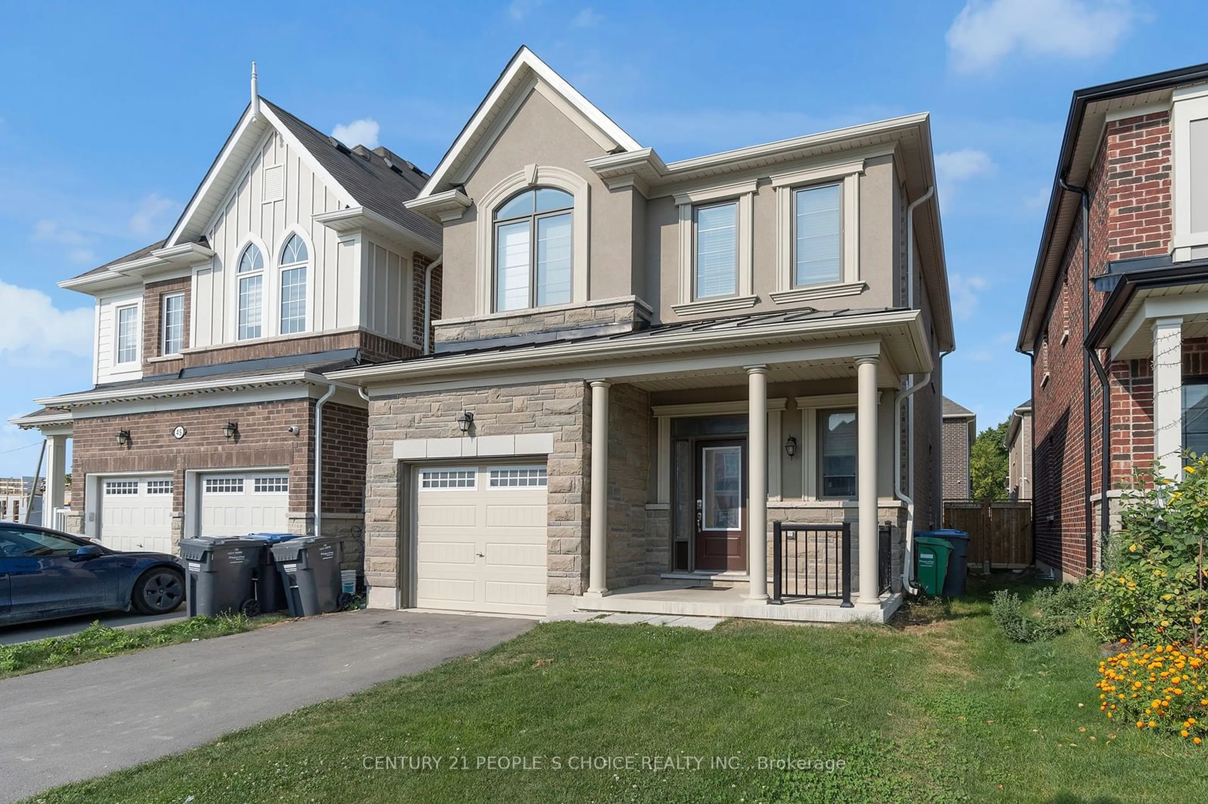 Home with brick exterior material, street for 43 Speckled Alder St, Caledon Ontario L7C 4J1