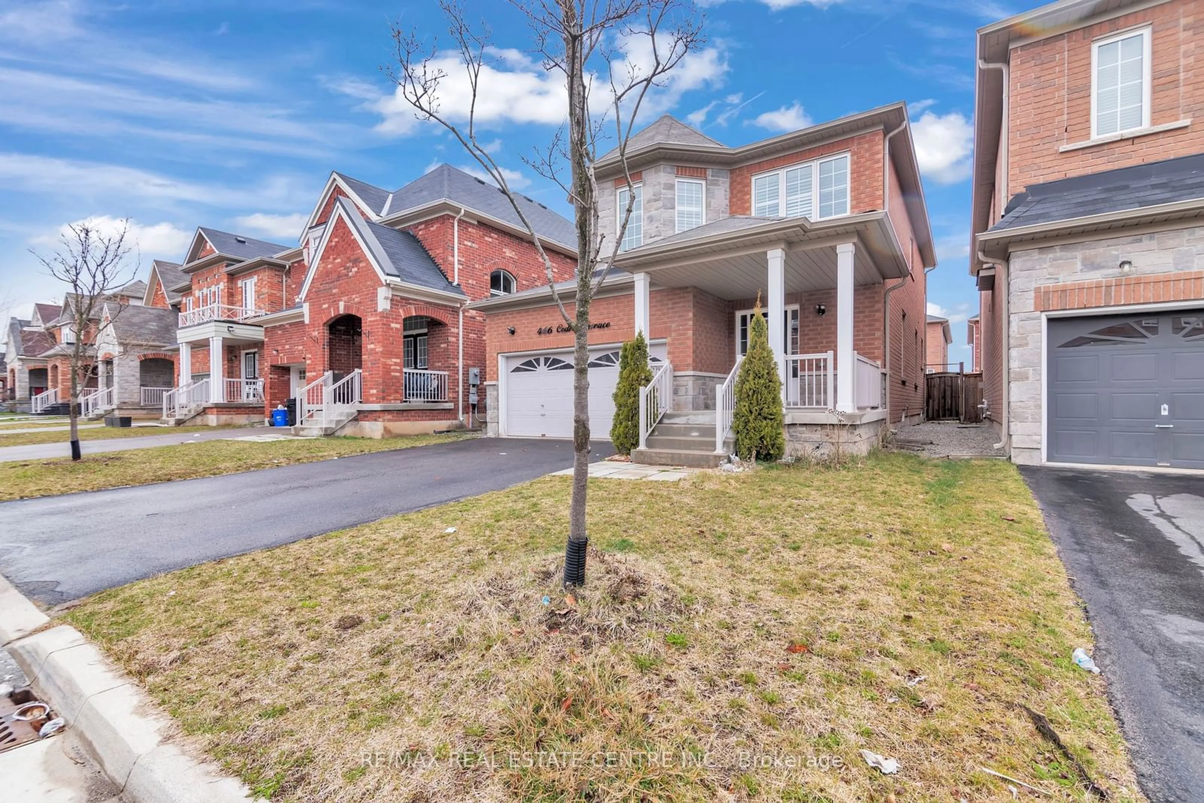 Home with brick exterior material, street for 466 Cedric Terr, Milton Ontario L9T 8P8