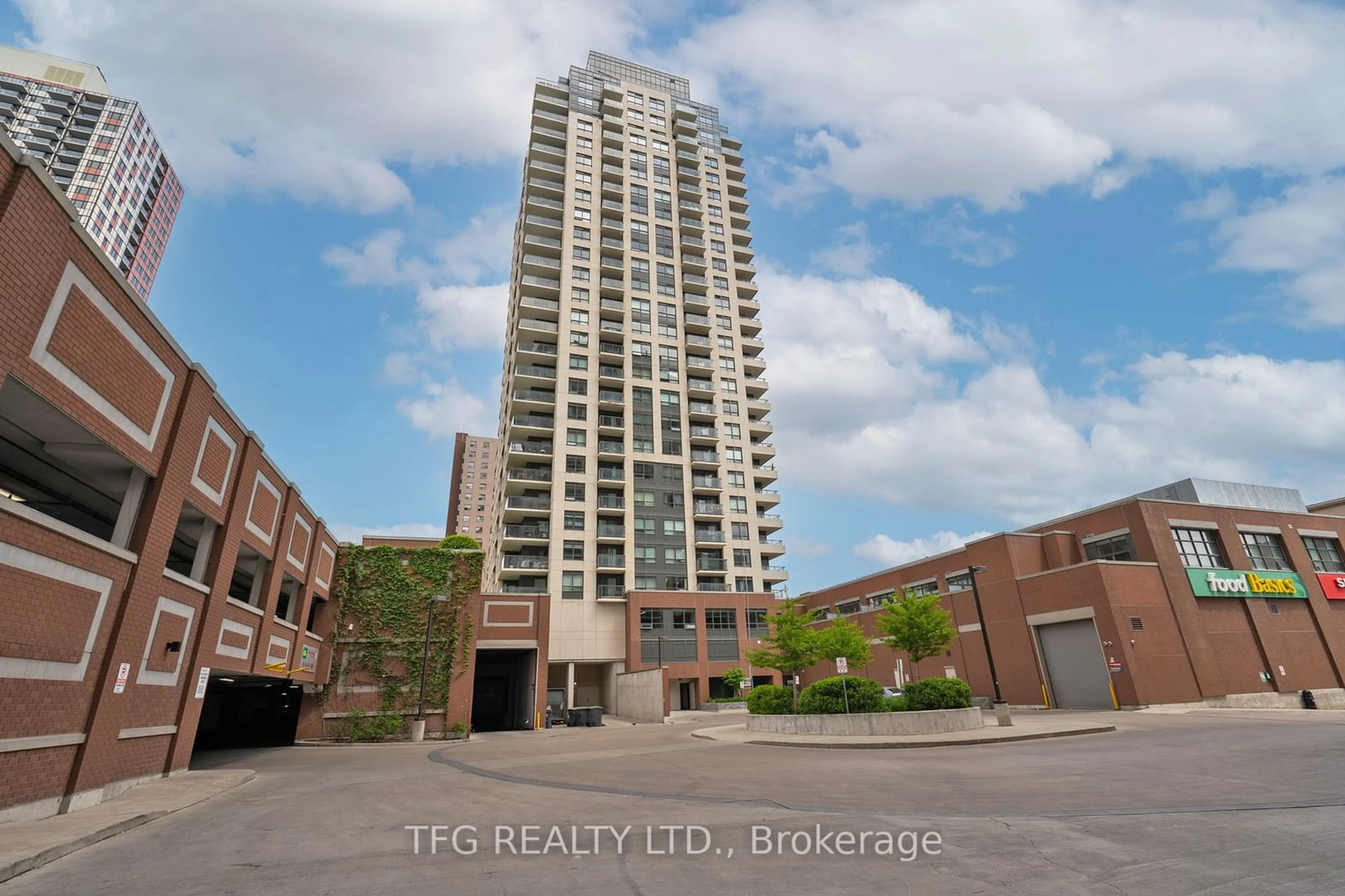 A pic from outside/outdoor area/front of a property/back of a property/a pic from drone, building for 1410 Dupont St #318, Toronto Ontario M6H 0B6