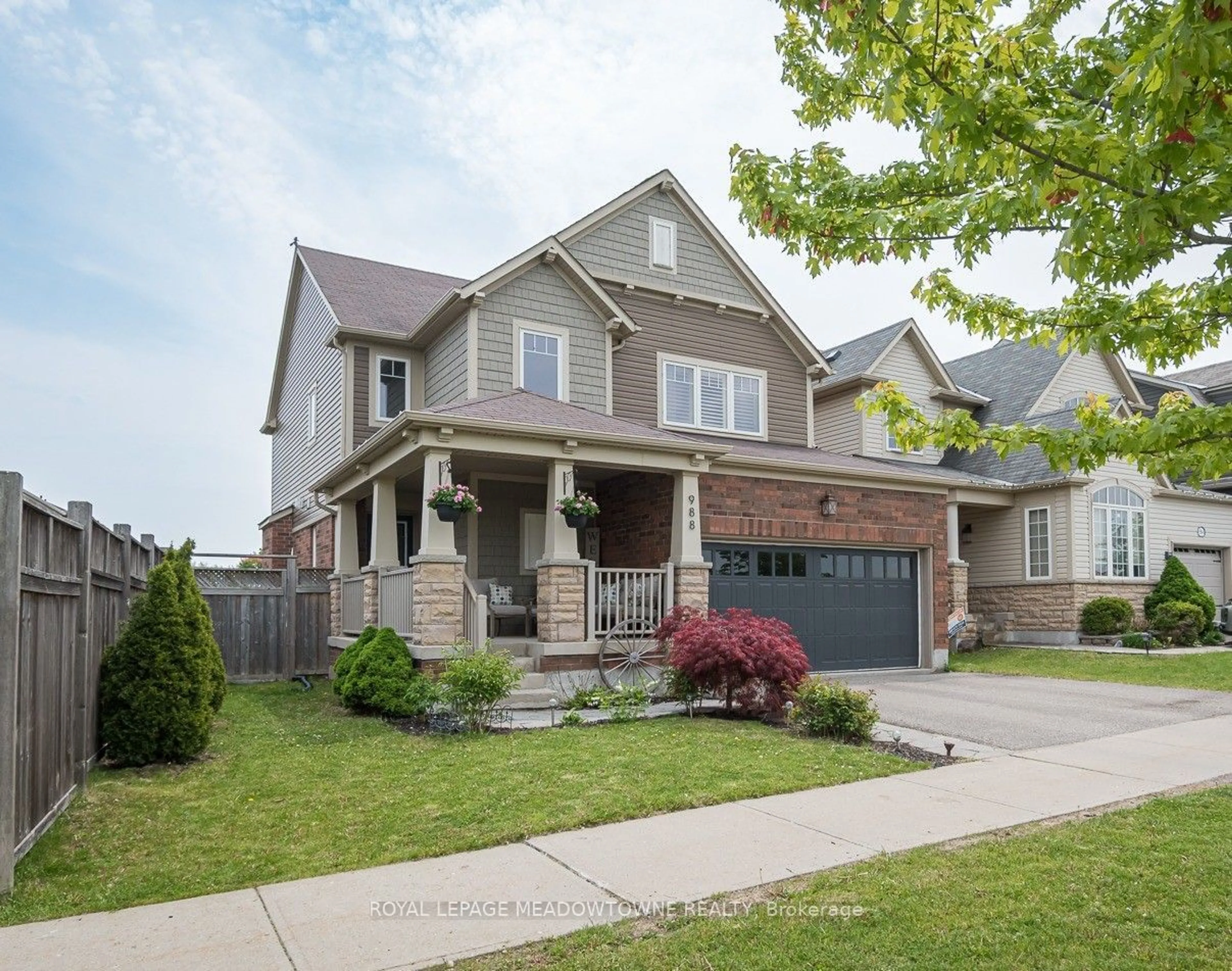 Home with brick exterior material, street for 988 Clark Blvd, Milton Ontario L9T 6P6