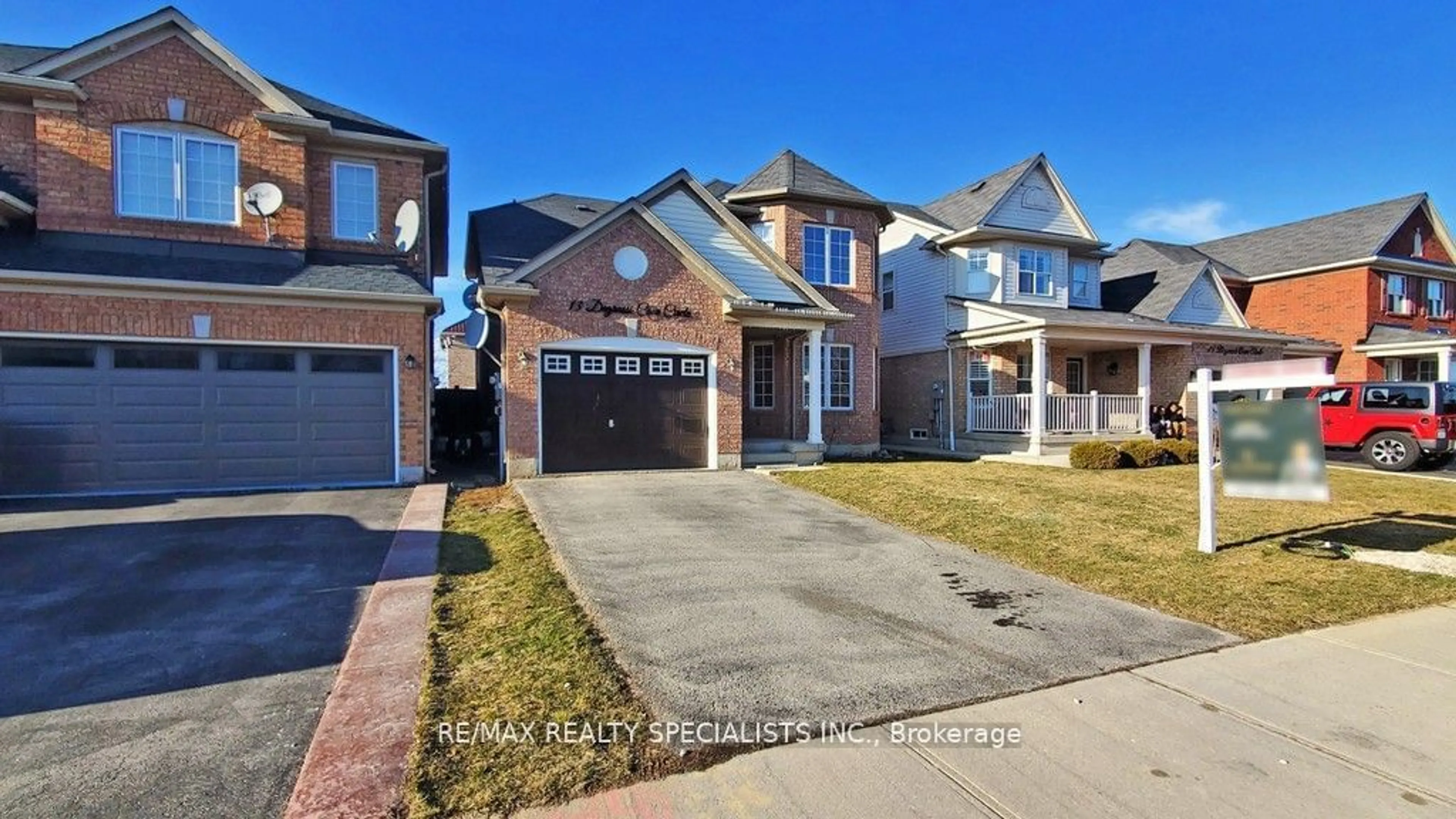 Home with brick exterior material, street for 13 Degrassi Cove Circ, Brampton Ontario L6X 0N7