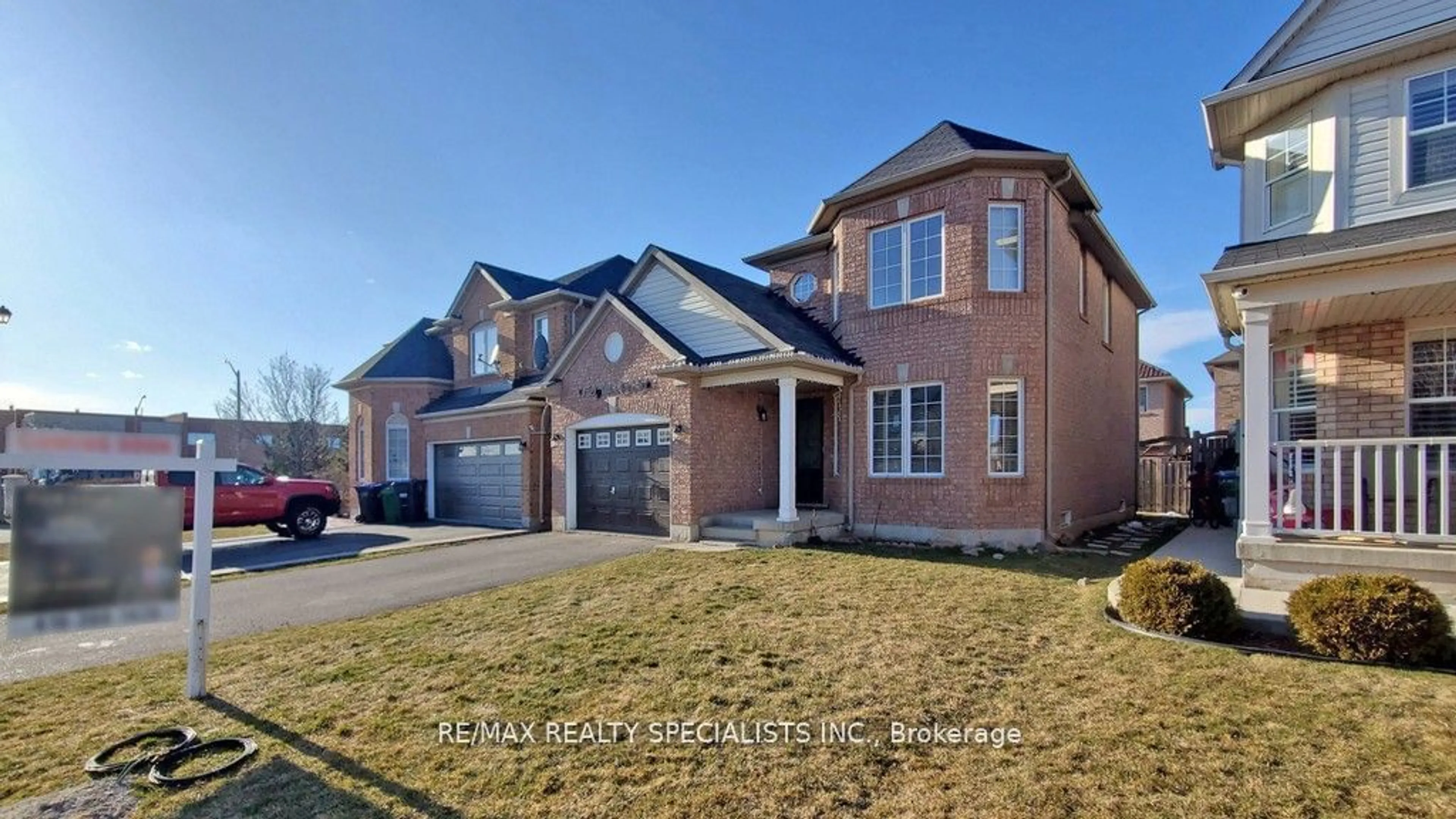 Home with brick exterior material, street for 13 Degrassi Cove Circ, Brampton Ontario L6X 0N7