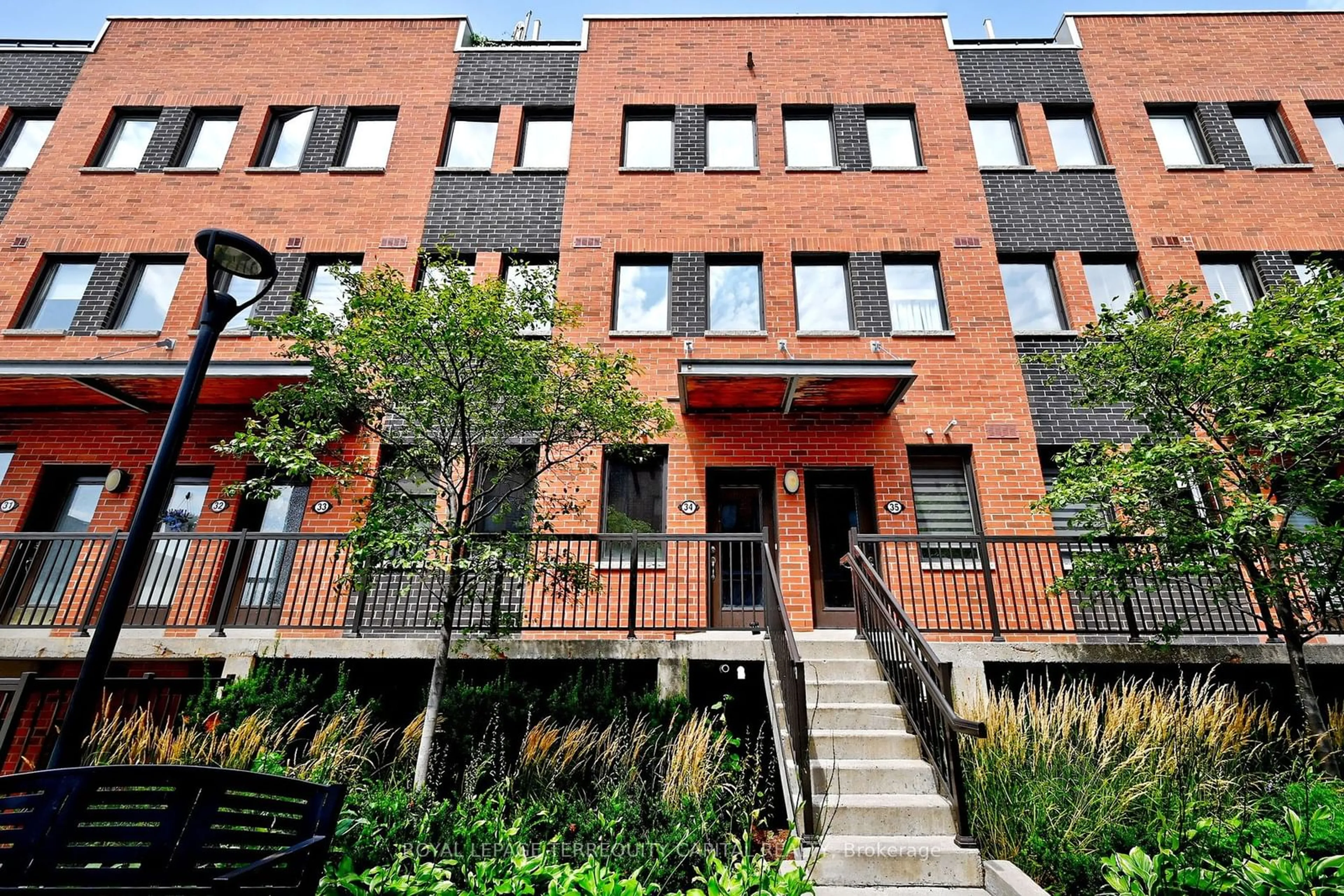 Home with brick exterior material, street for 871 Wilson Ave #34, Toronto Ontario M3K 1E6