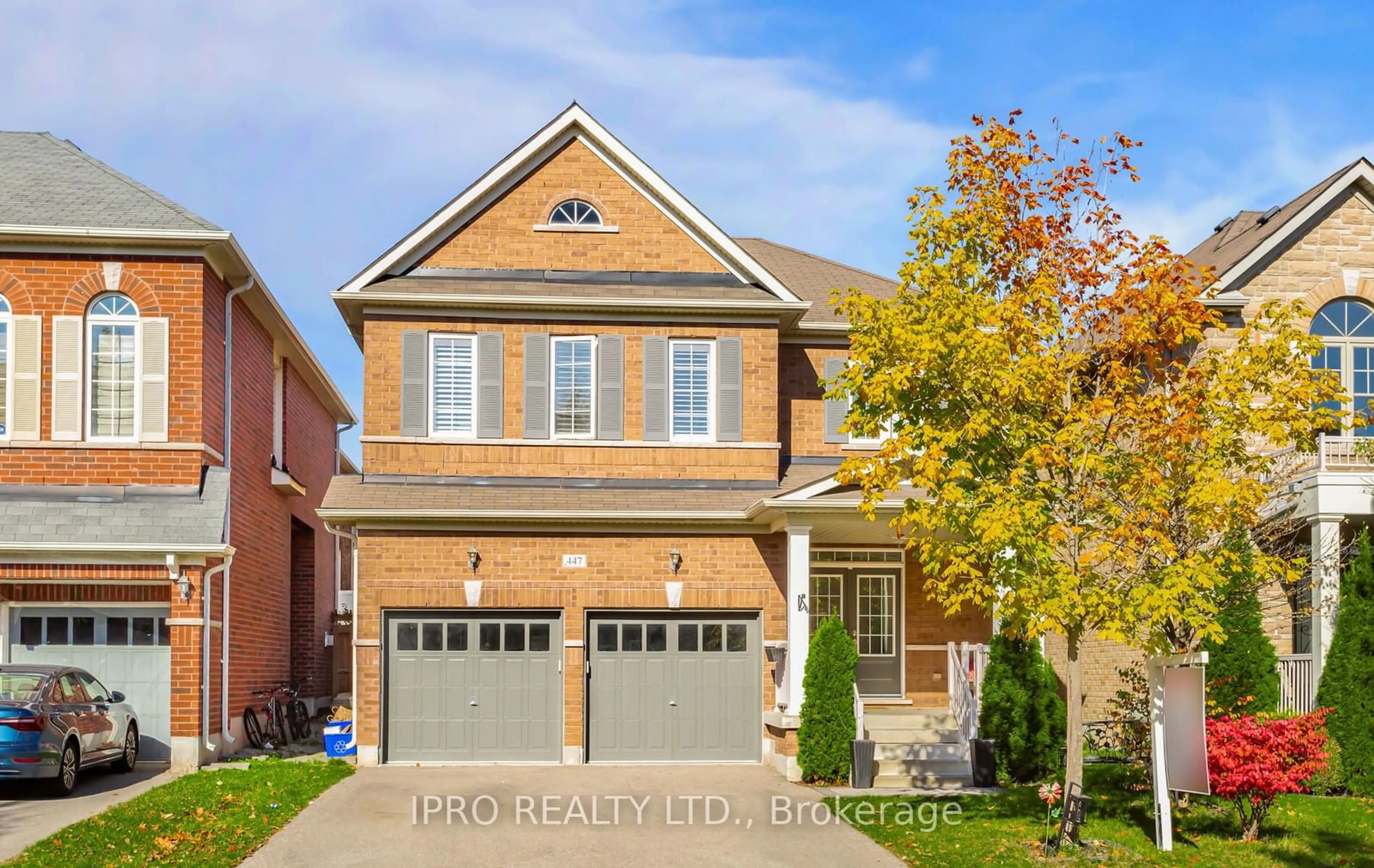 Home with brick exterior material, street for 447 Harkin Pl, Milton Ontario L9T 7Y1