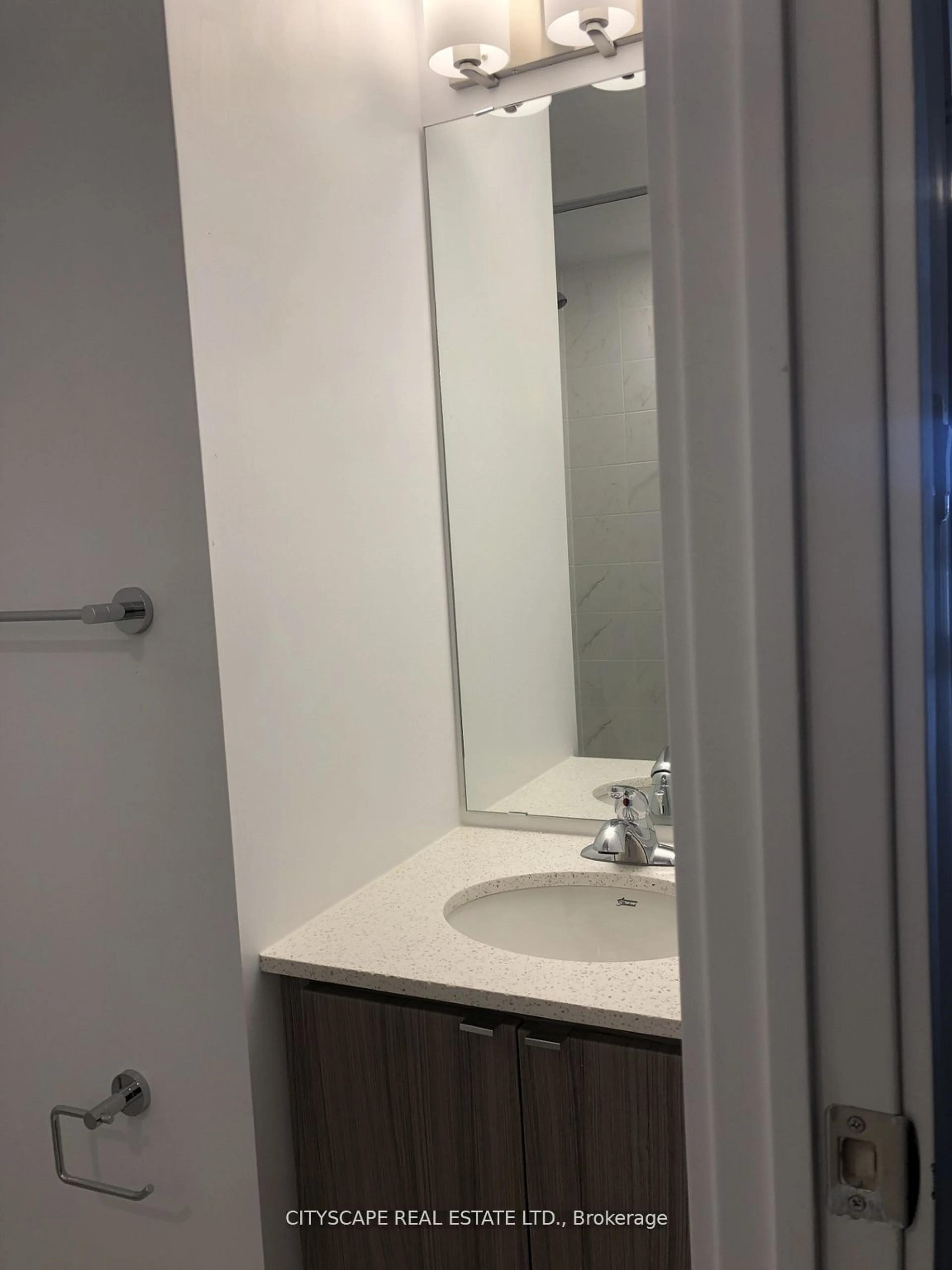 Standard bathroom, floor is not visible for 2433 Dufferin St #615, Toronto Ontario M6E 3T3