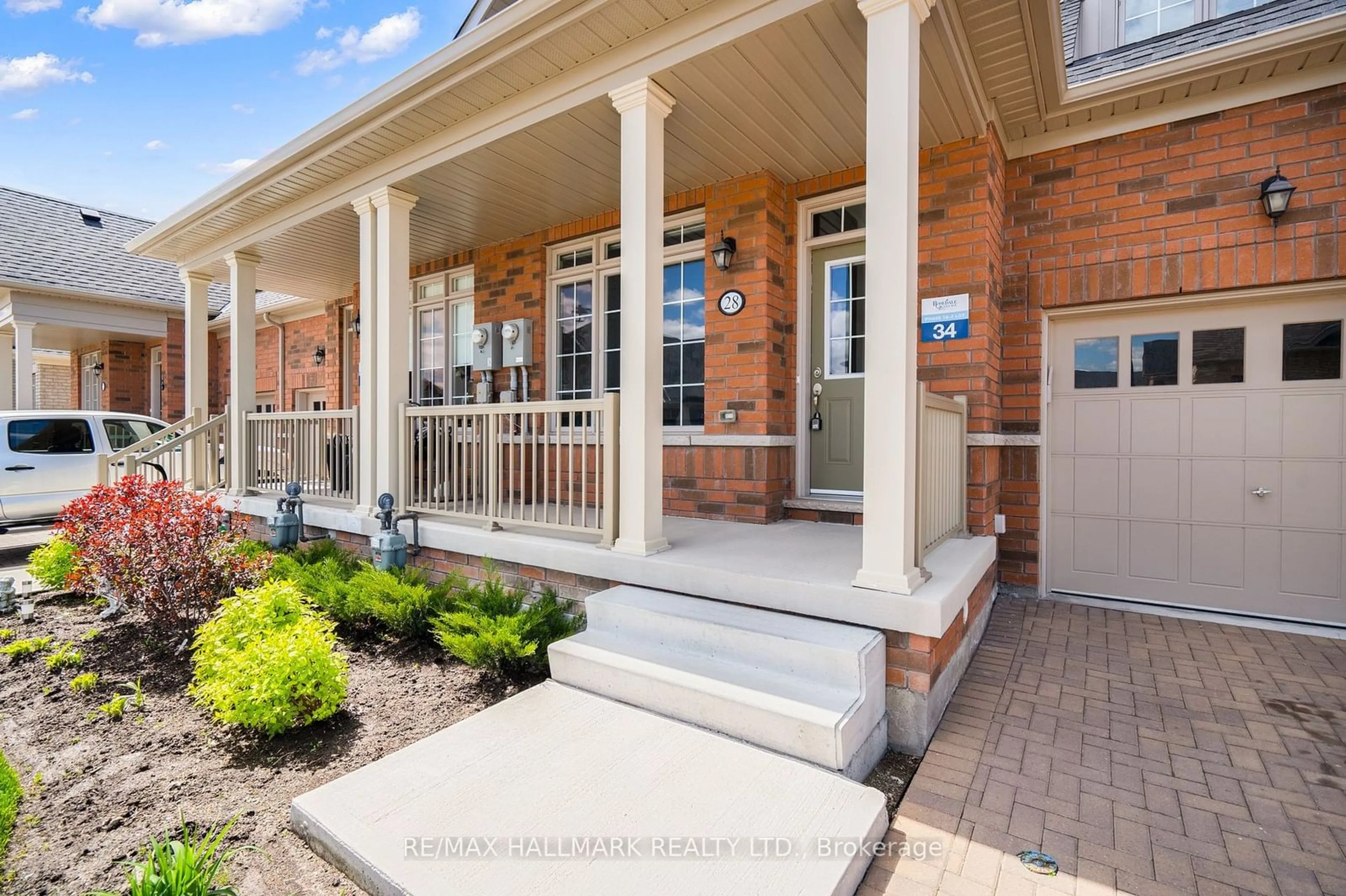 Home with brick exterior material, street for 28 Bluestone Cres, Brampton Ontario L6R 4B8