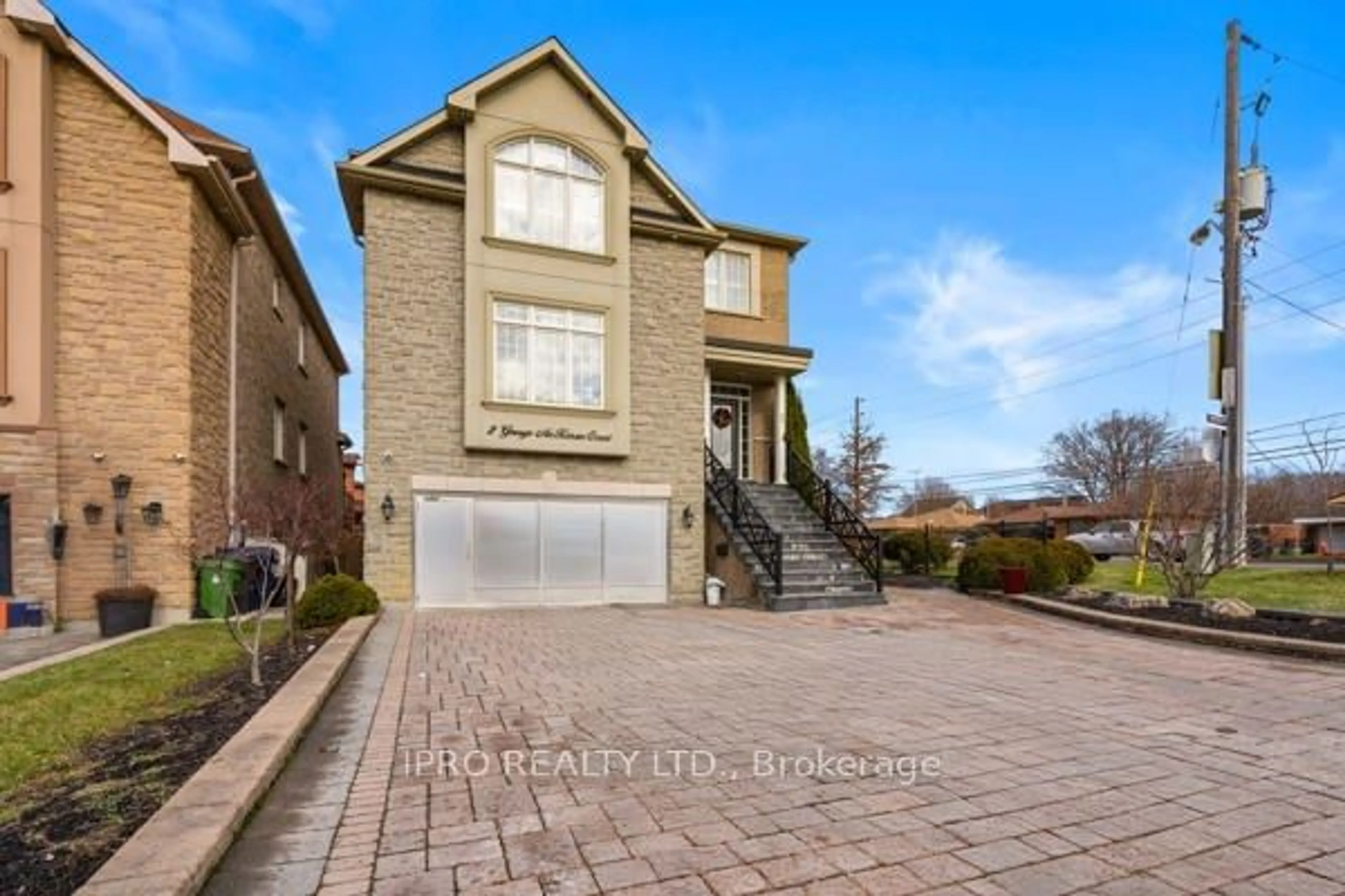 Home with brick exterior material, street for 2 George Mckenzie Crt, Toronto Ontario M9M 0E1