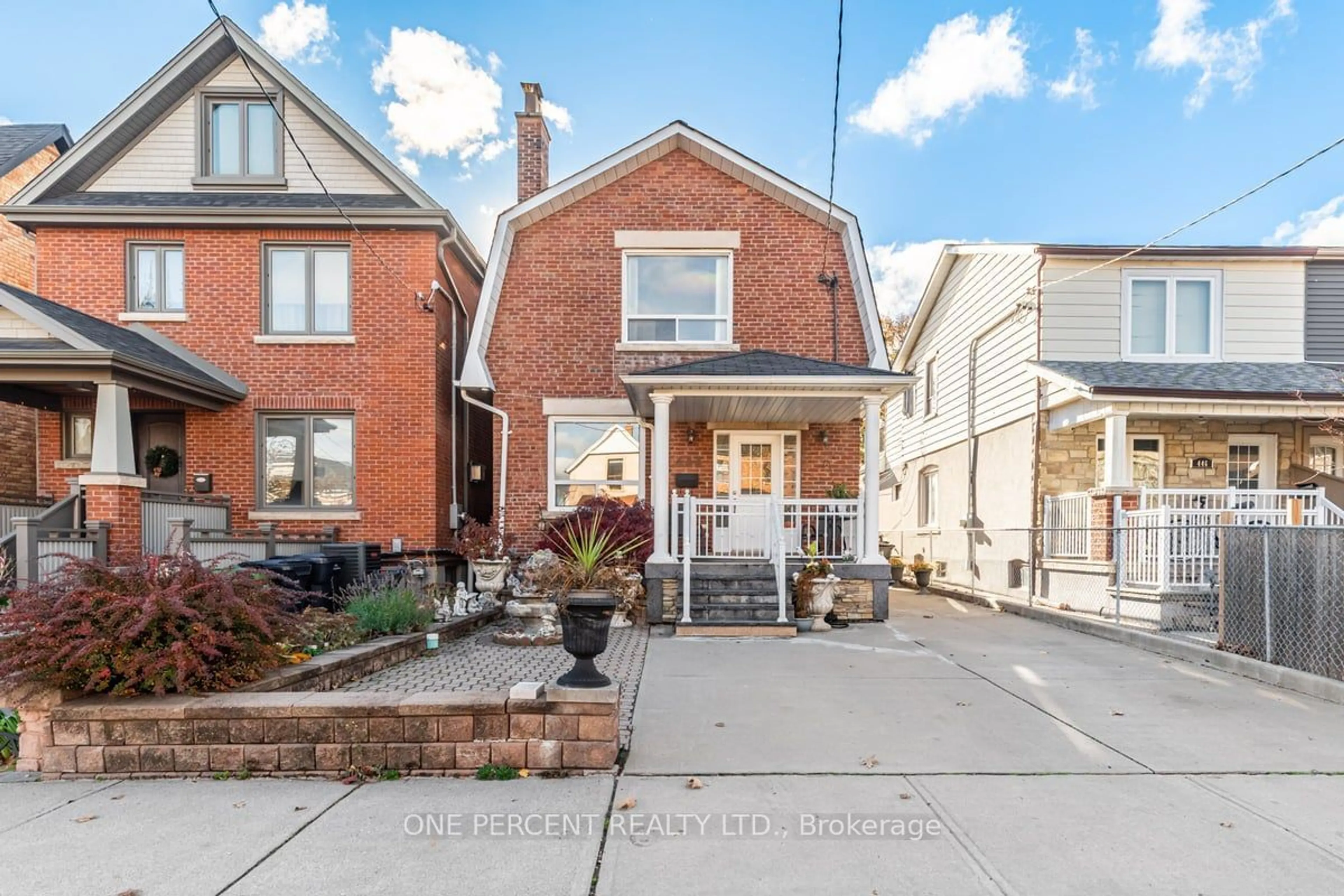 Home with brick exterior material, street for 444 Maybank Ave, Toronto Ontario M6N 3S8