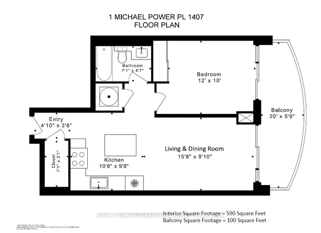 Additional property image - 1 Michael Power Pl Unit 1407