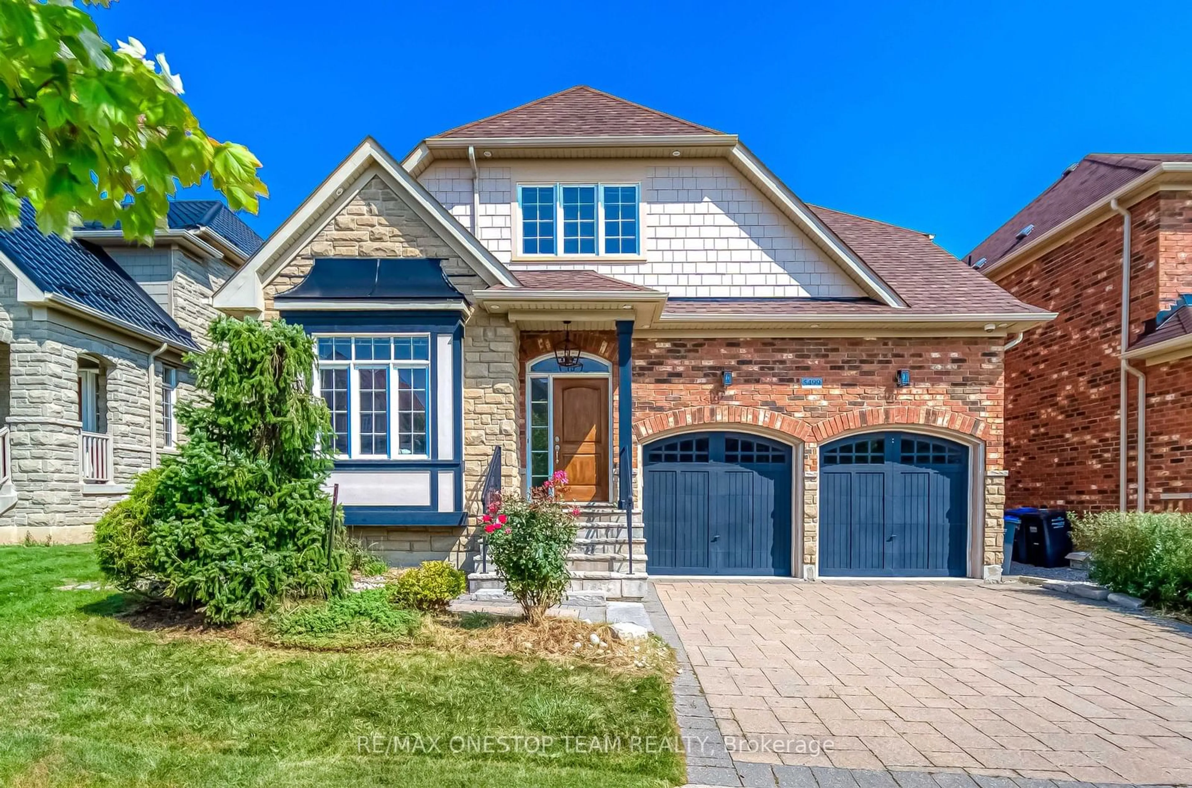 Home with brick exterior material, street for 5499 Freshwater Dr, Mississauga Ontario L5M 0K7