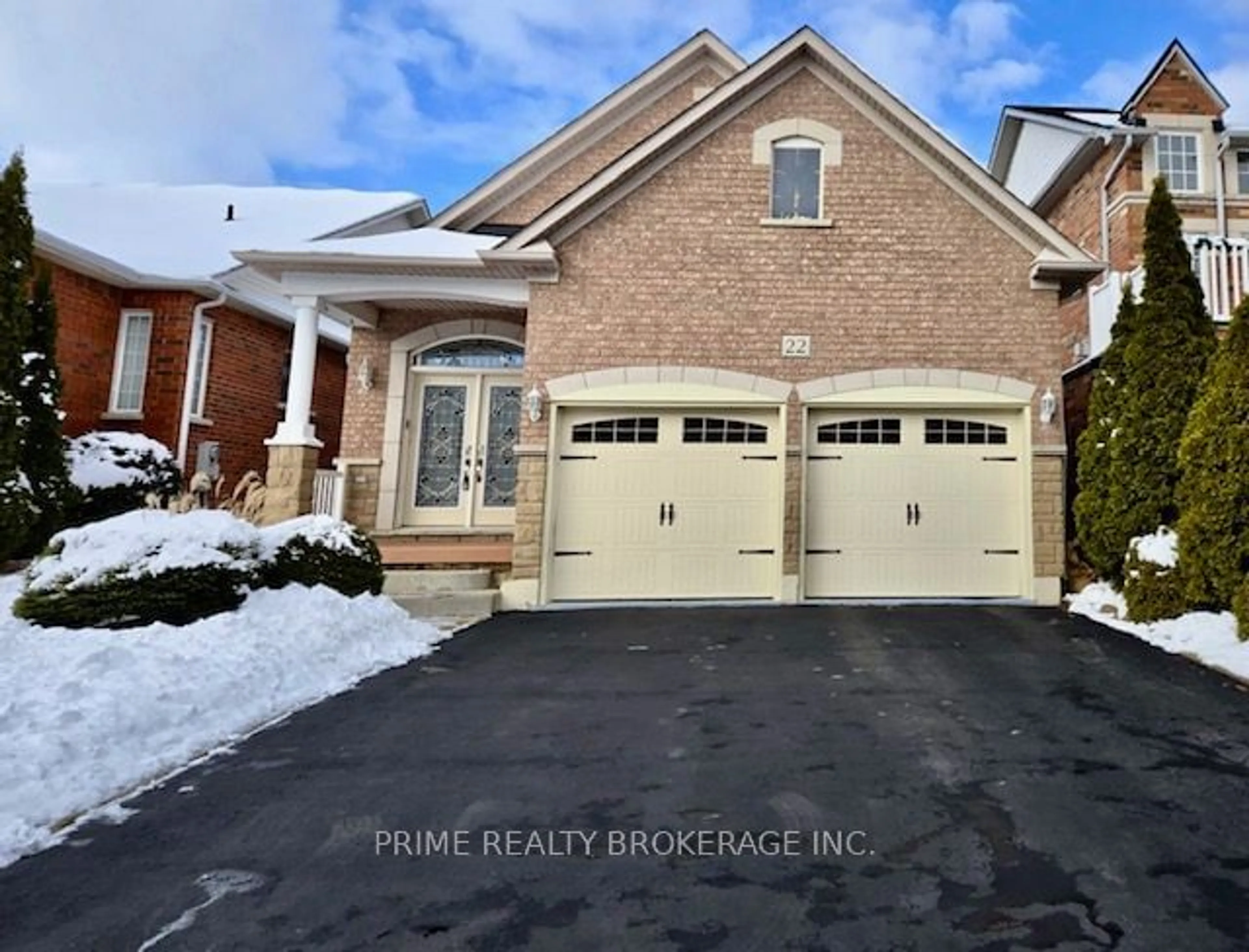 Home with brick exterior material, street for 22 Bonistel Cres, Brampton Ontario L7A 2R3