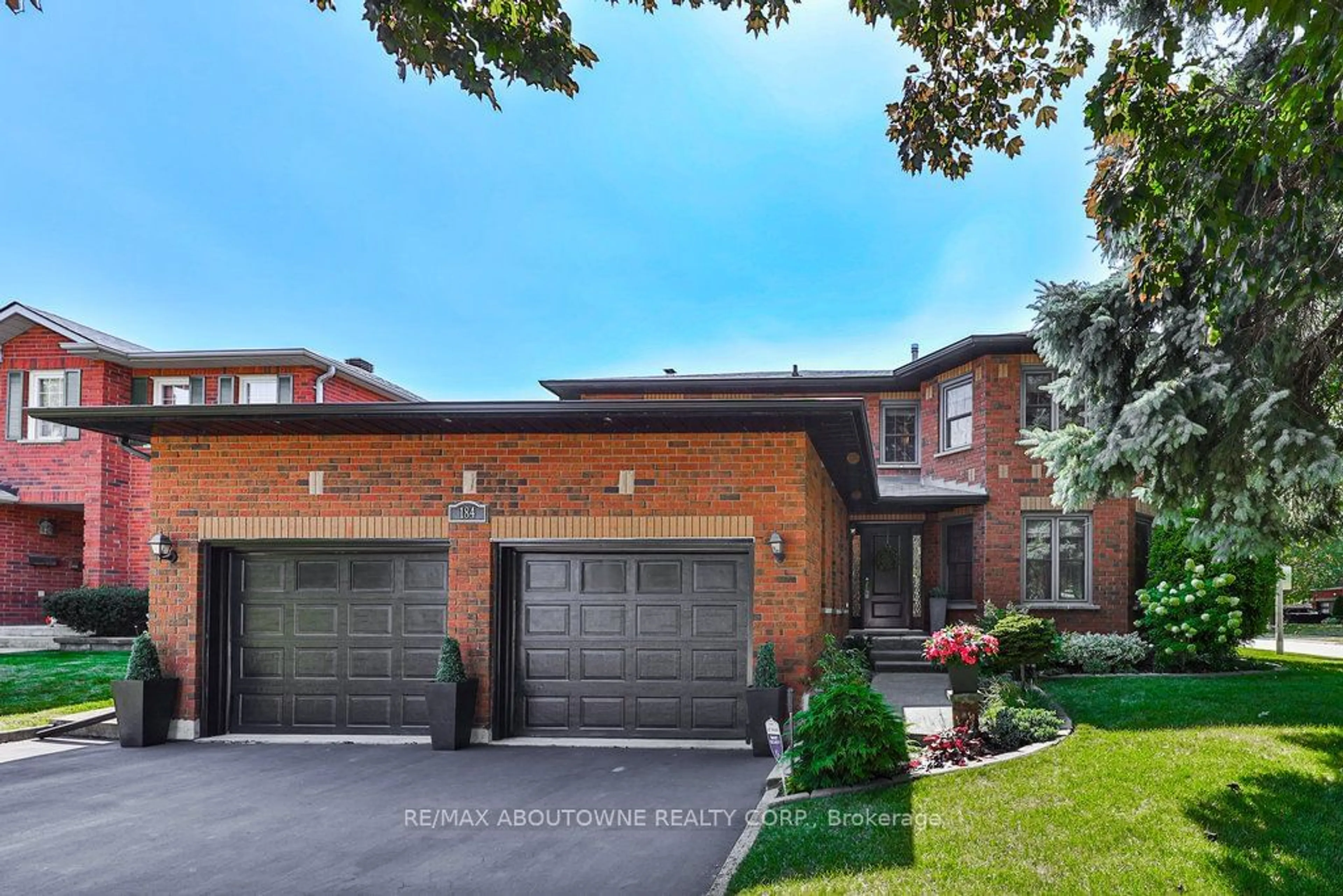 Home with brick exterior material, street for 184 Warner Dr, Oakville Ontario L6L 6E7