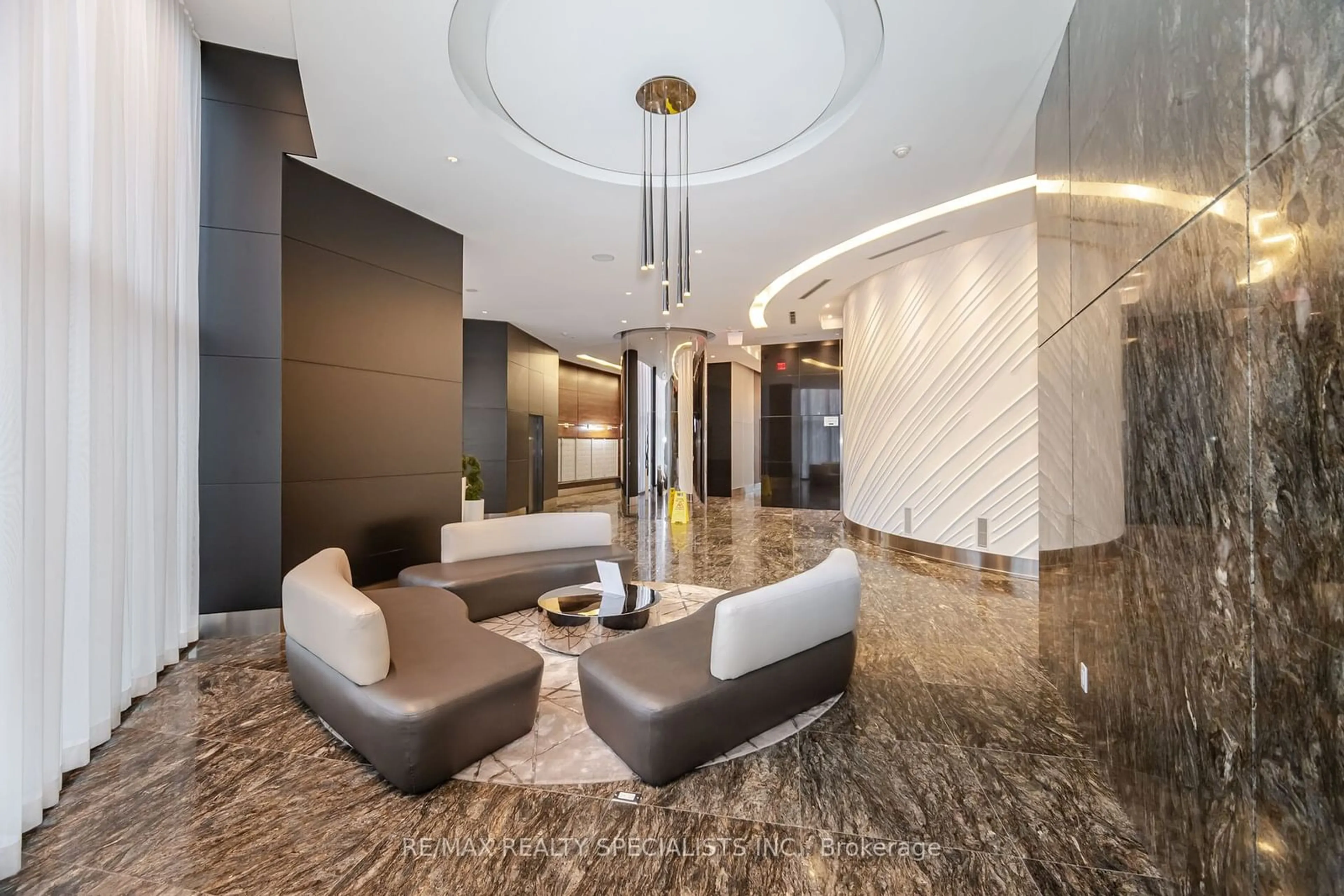 Lobby for 60 Absolute Ave #1904, Mississauga Ontario L4Z 0A9