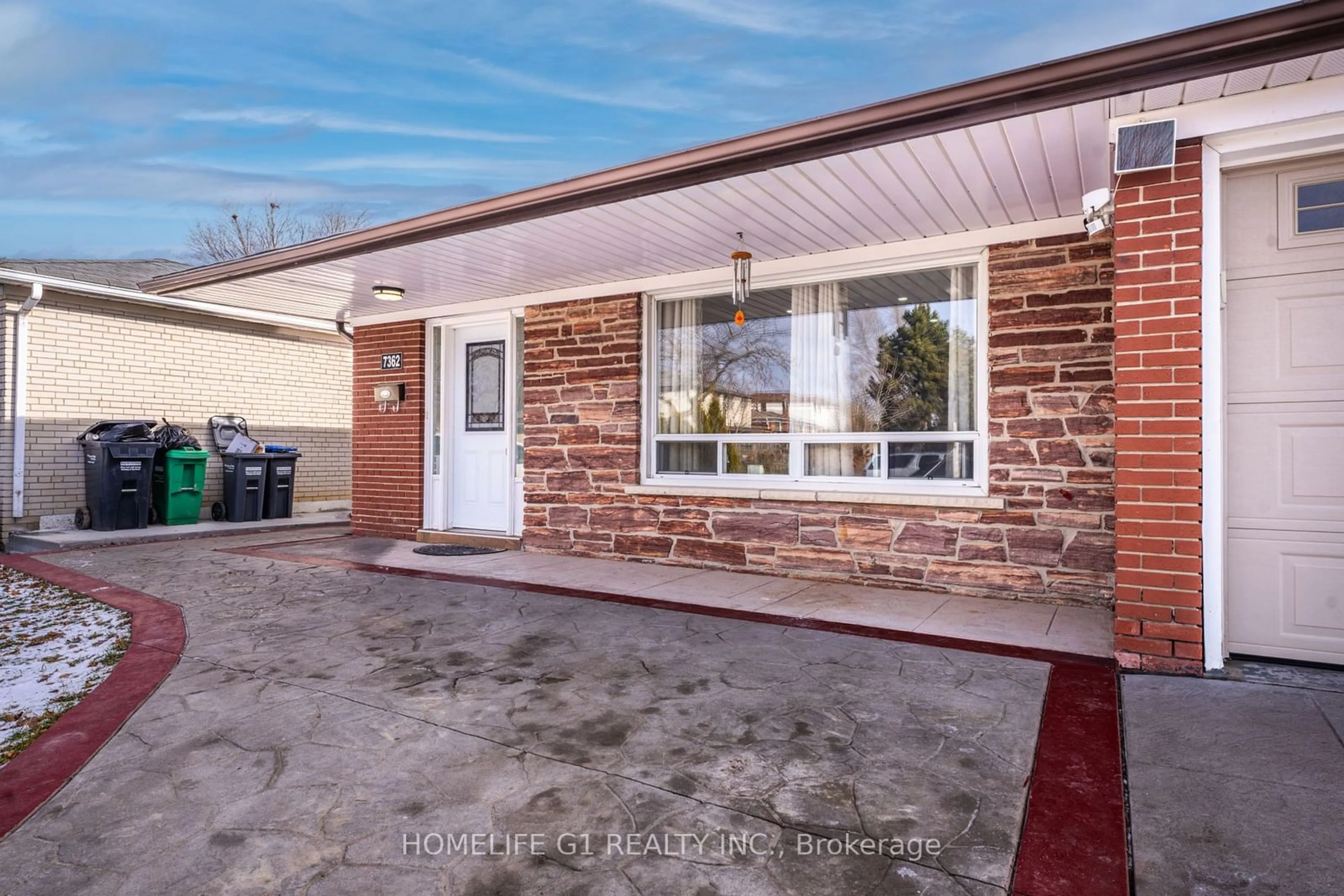 Home with brick exterior material, street for 7362 Redstone Rd, Mississauga Ontario L4T 2A9