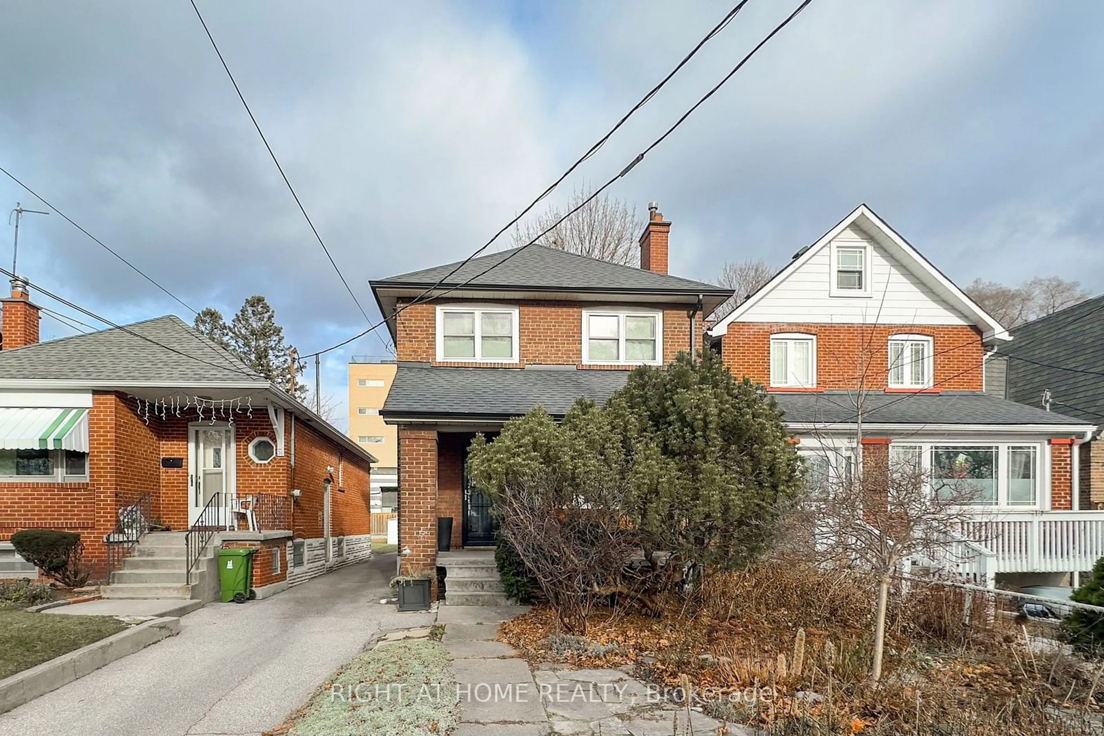 Home with brick exterior material, street for 34 Sunnybrae Cres, Toronto Ontario M6M 4W5